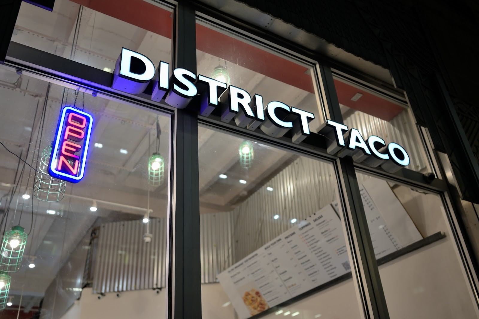 District Taco: the place