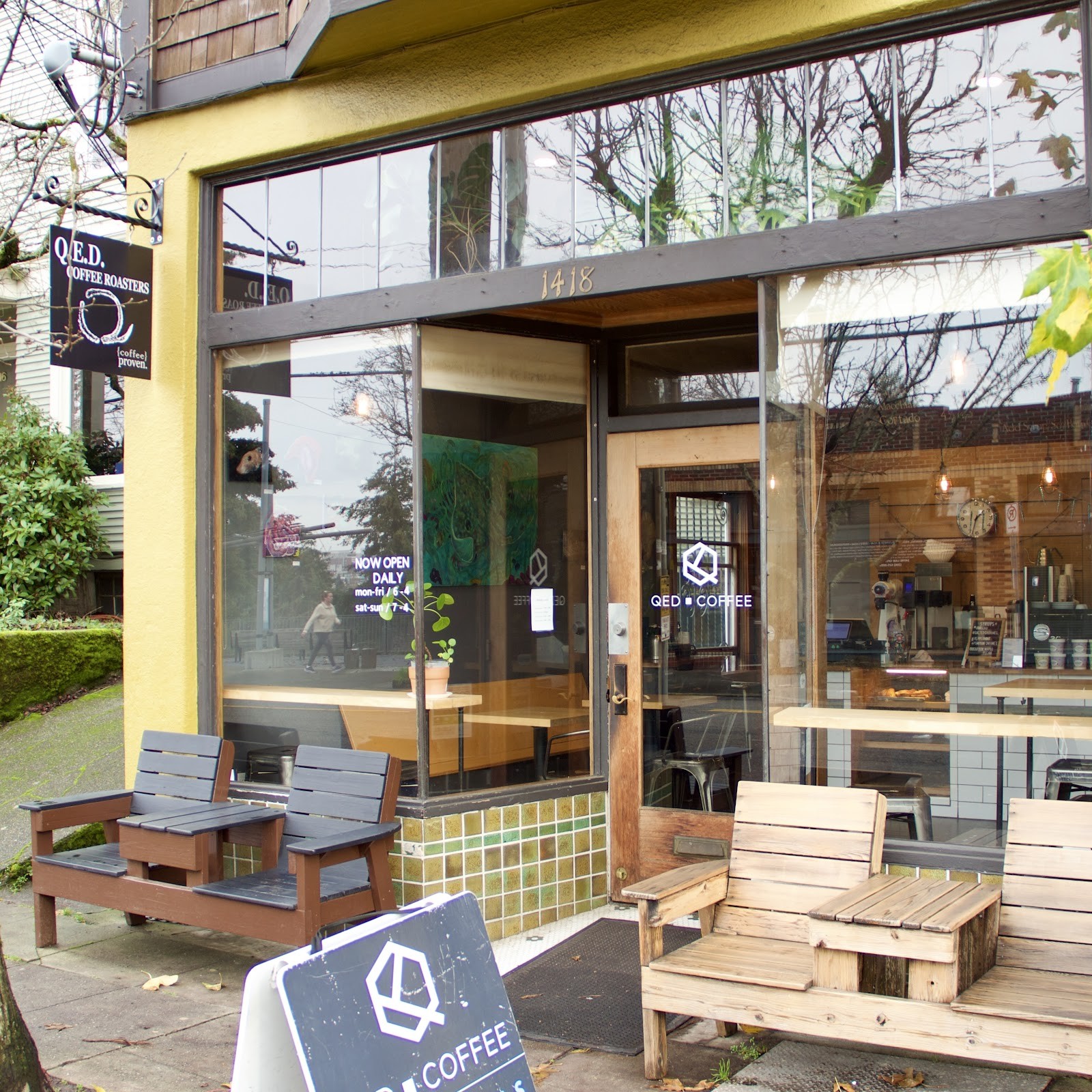 QED Coffee: the place