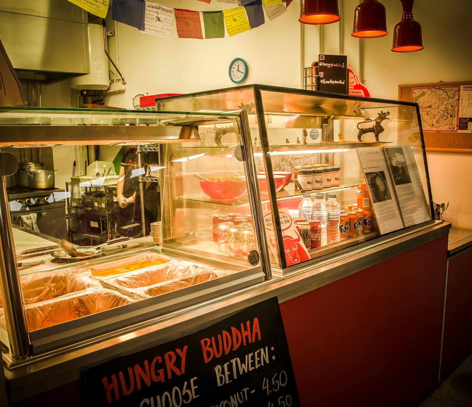Hungry Buddha: the place