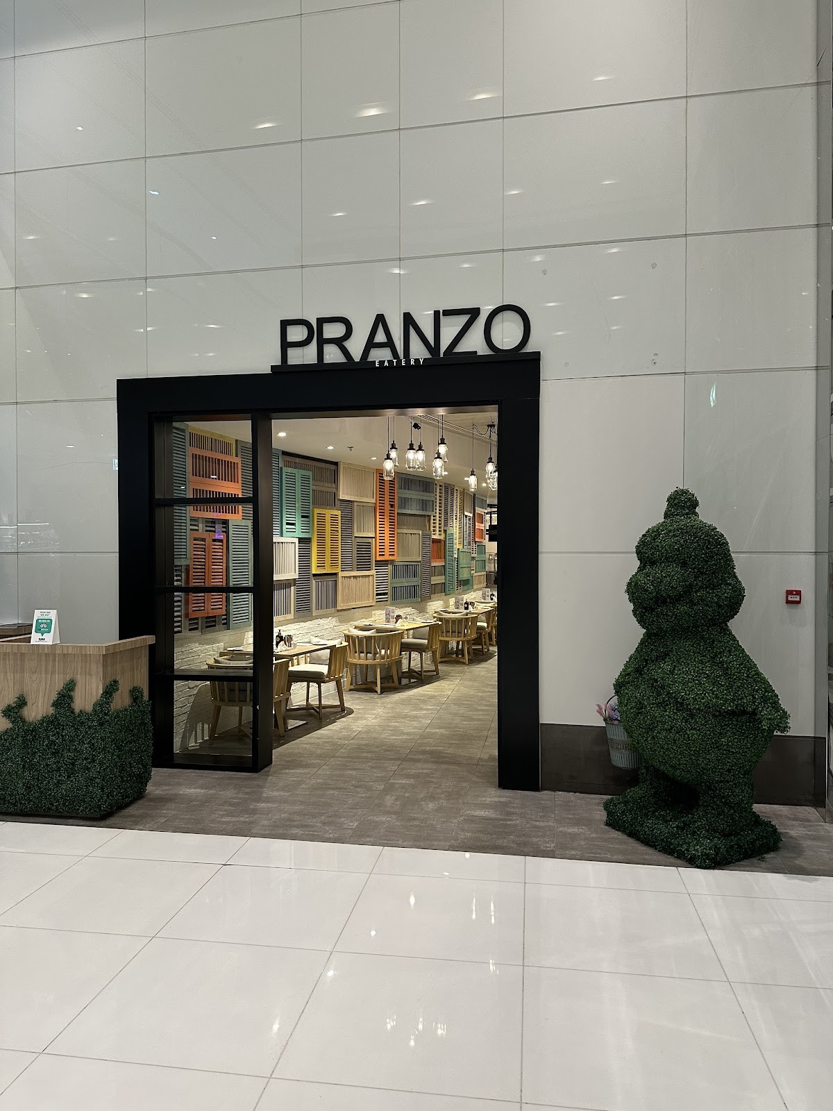 Pranzo Eatery: the place