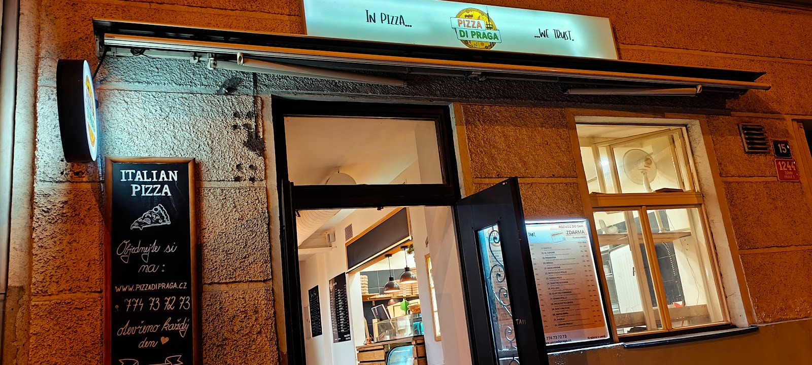 Pizza di Praga: the place