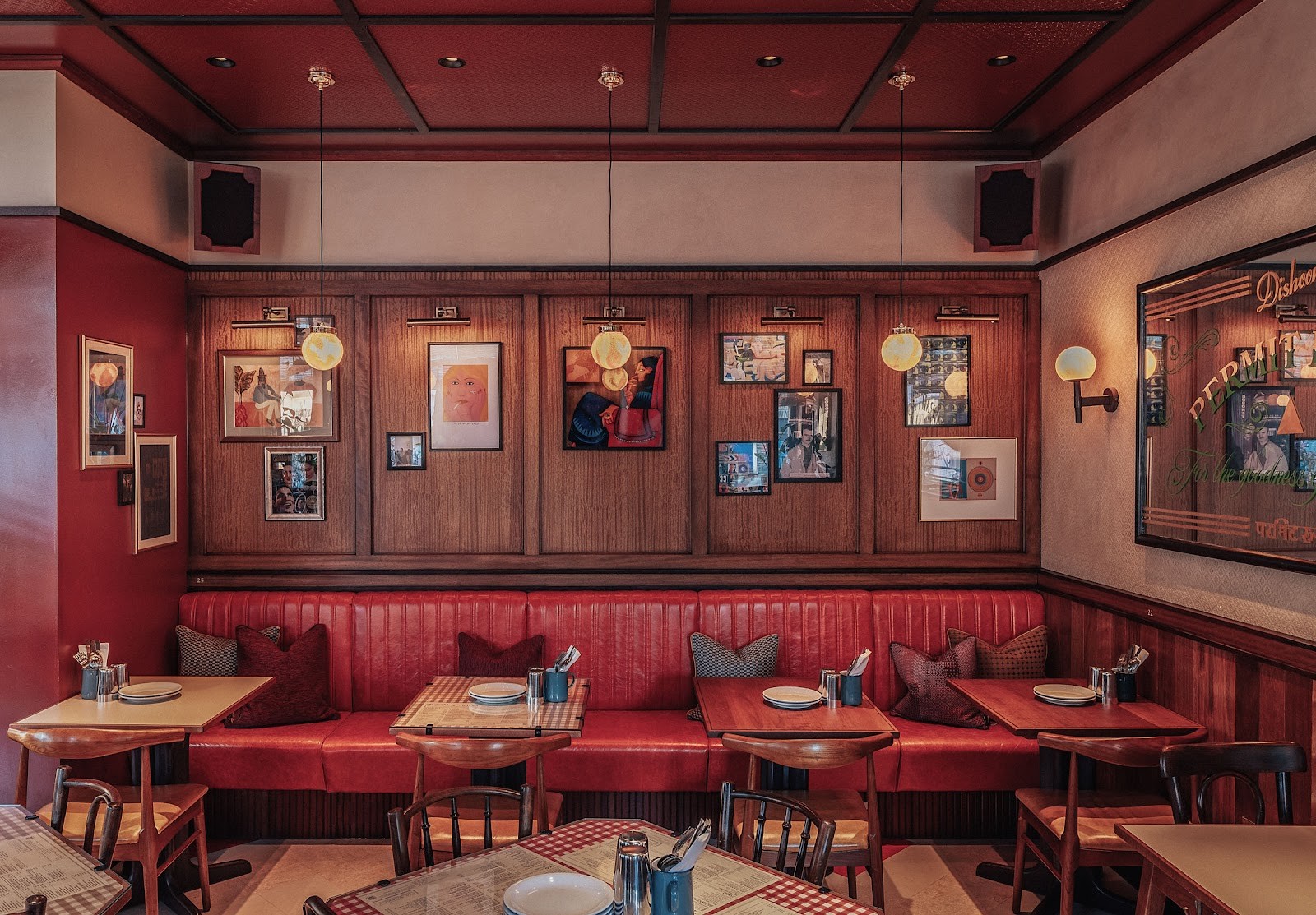 Dishoom Permit Room Portobello: the place