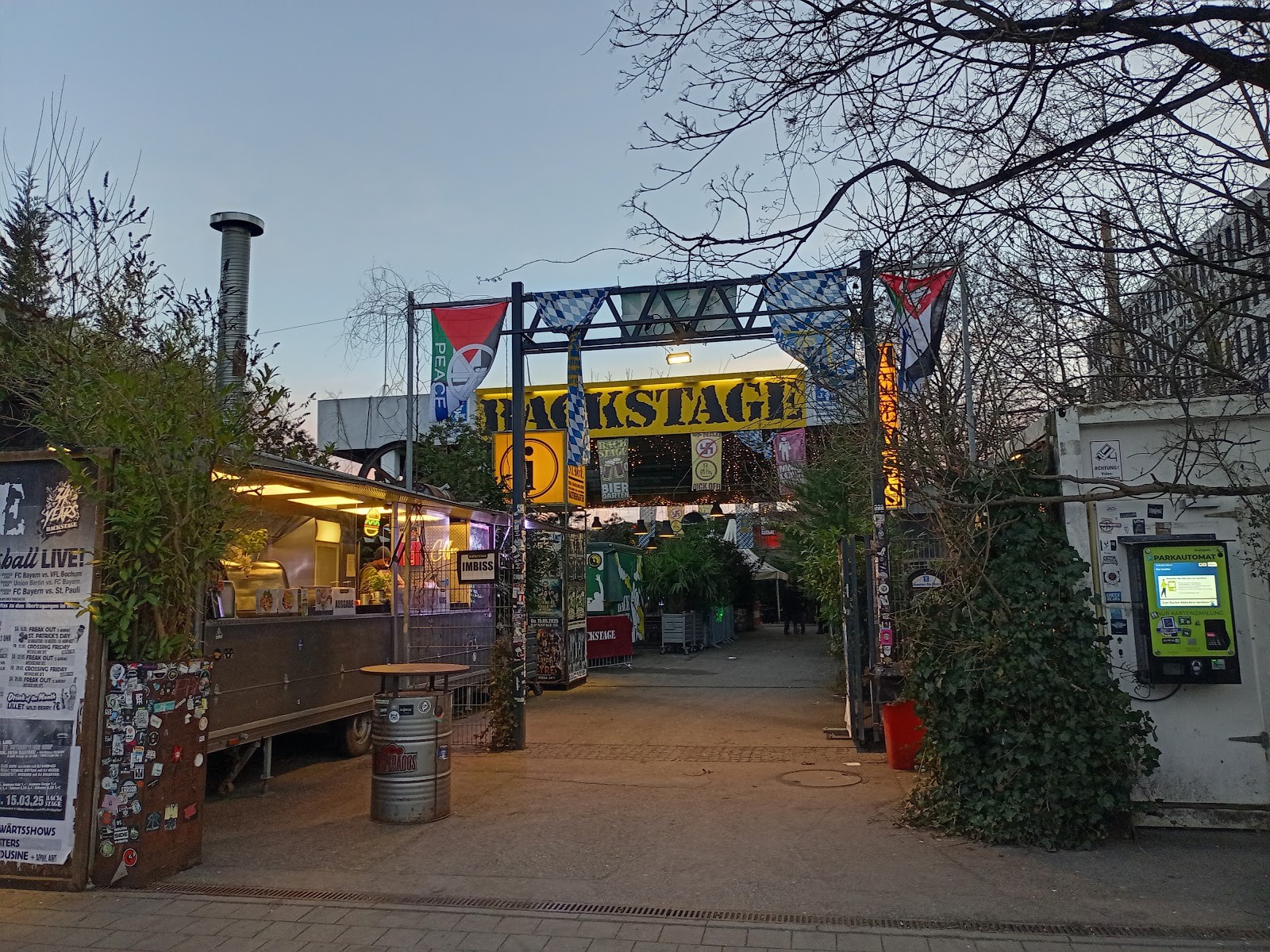 Backstage Kulturzentrum: the place