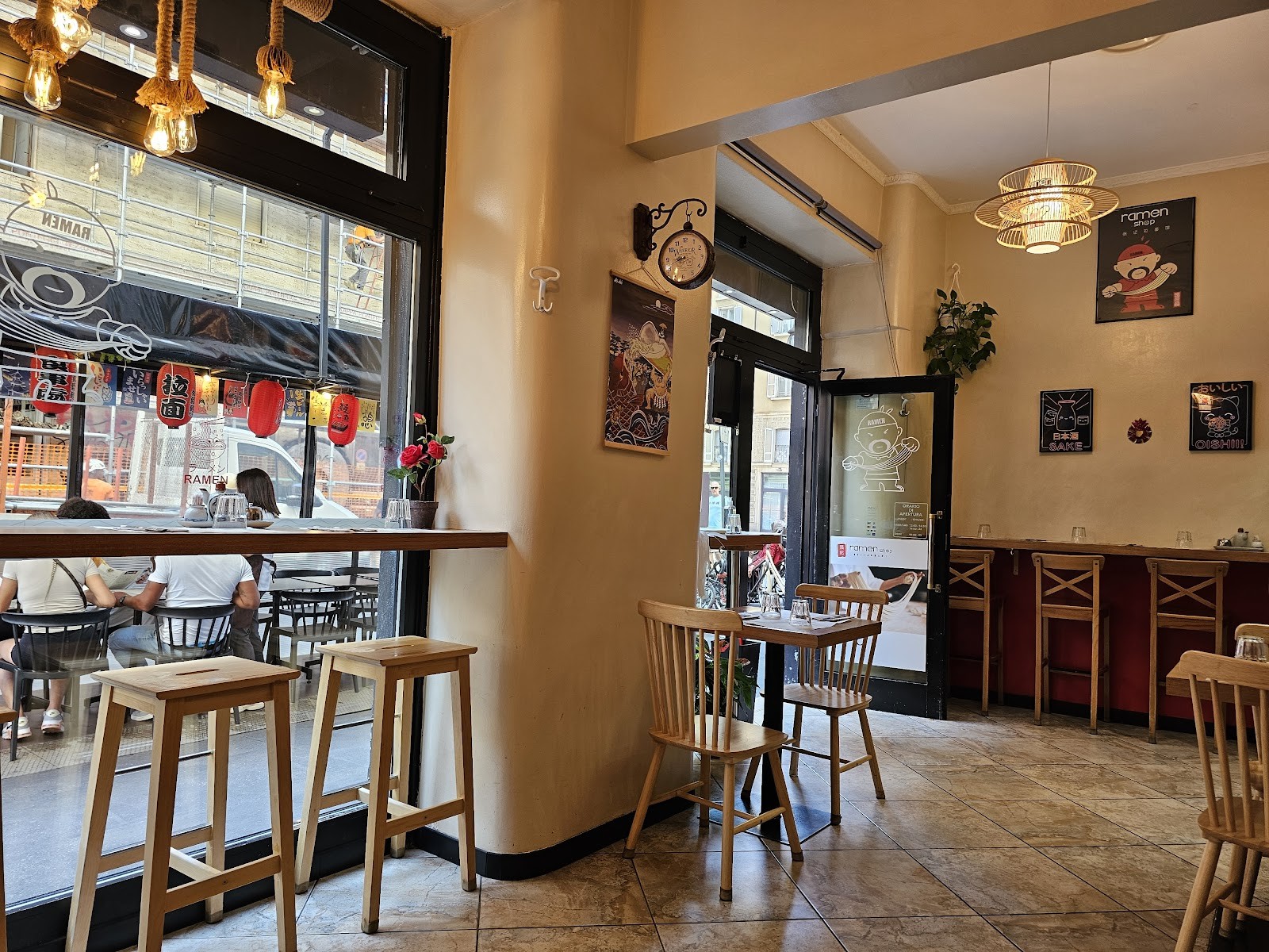 Ramen shop: the place