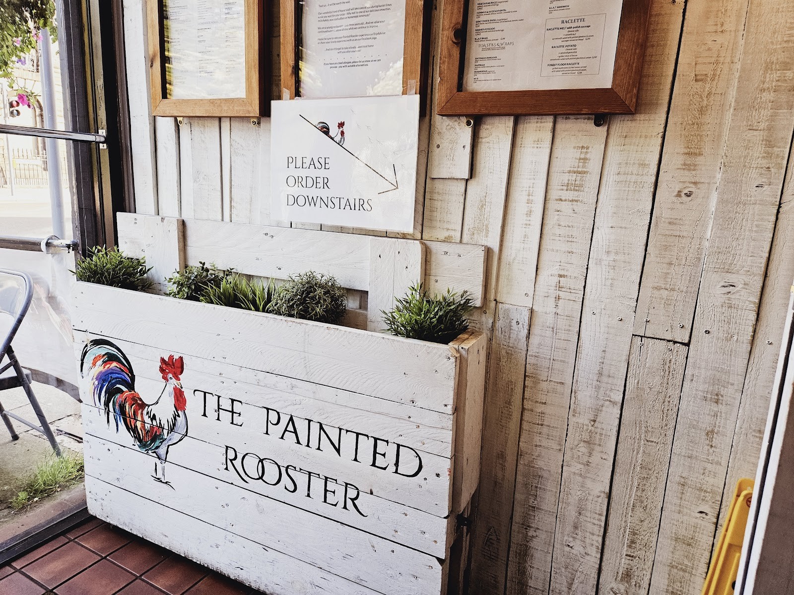 The Painted Rooster: the place