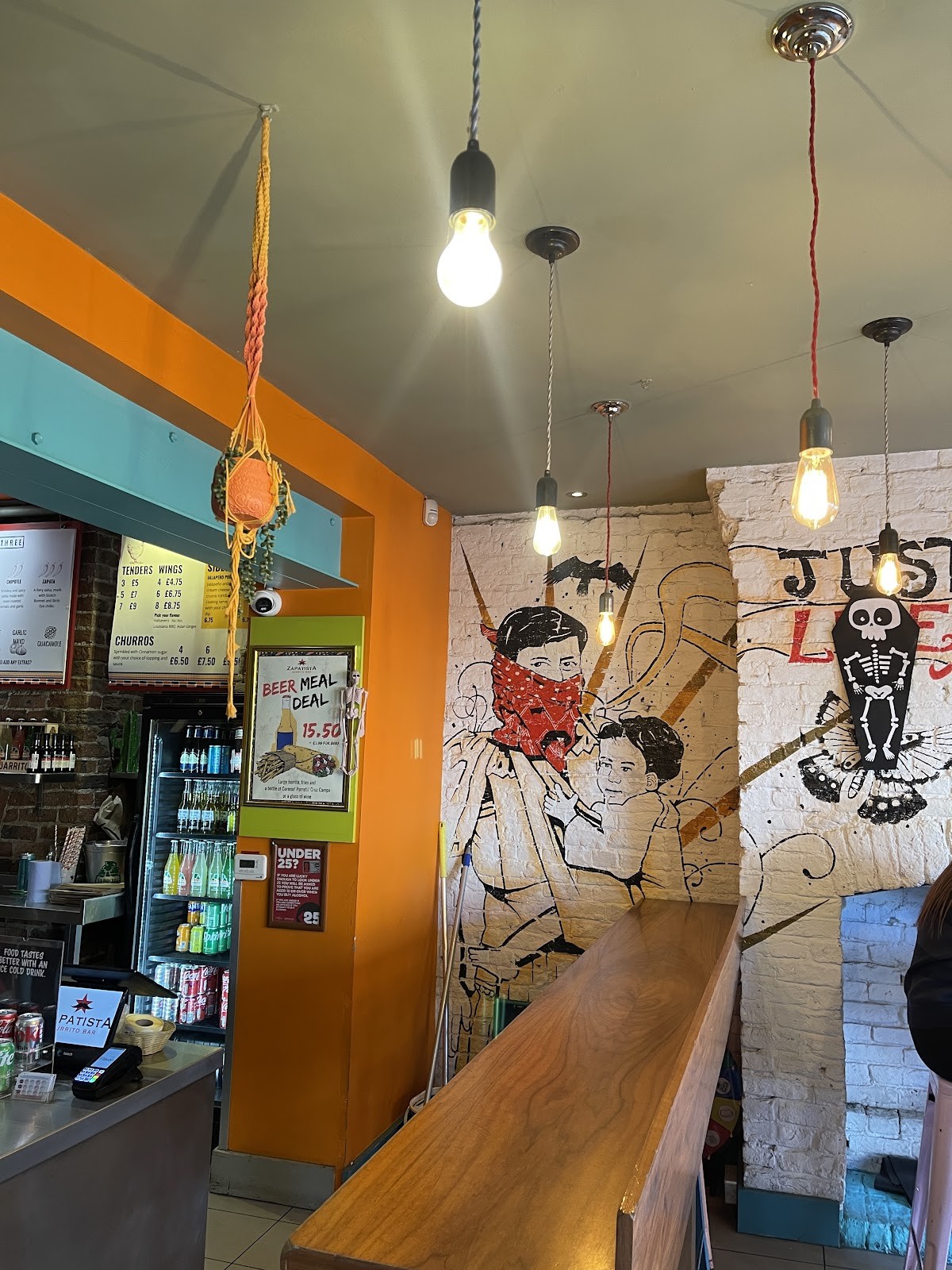 Zapatista Burrito Bar: the place