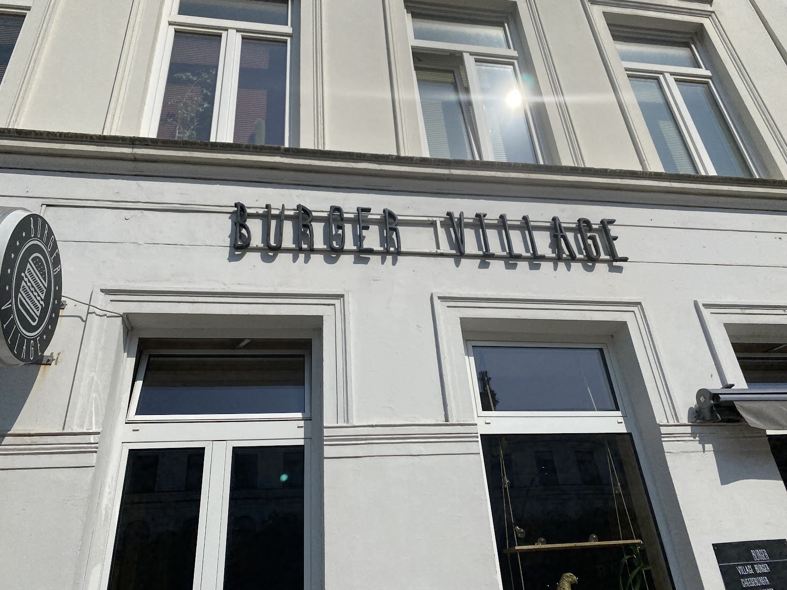 Burger Village: the place