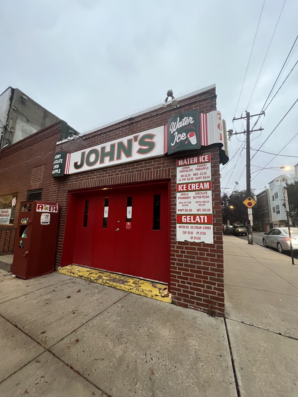 John's Water Ice: the place