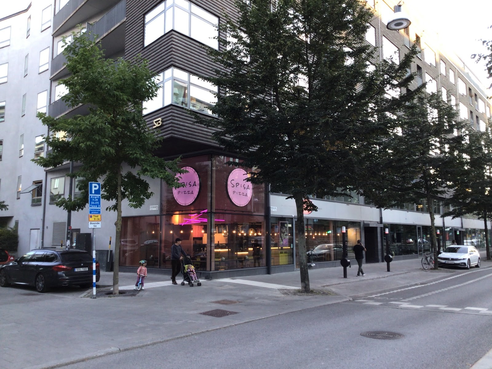 Spisa Pizza Hammarby Sjöstad: the place
