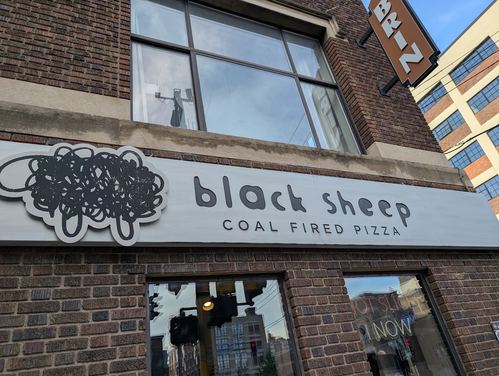 Black Sheep Coal Fired Pizza: the place