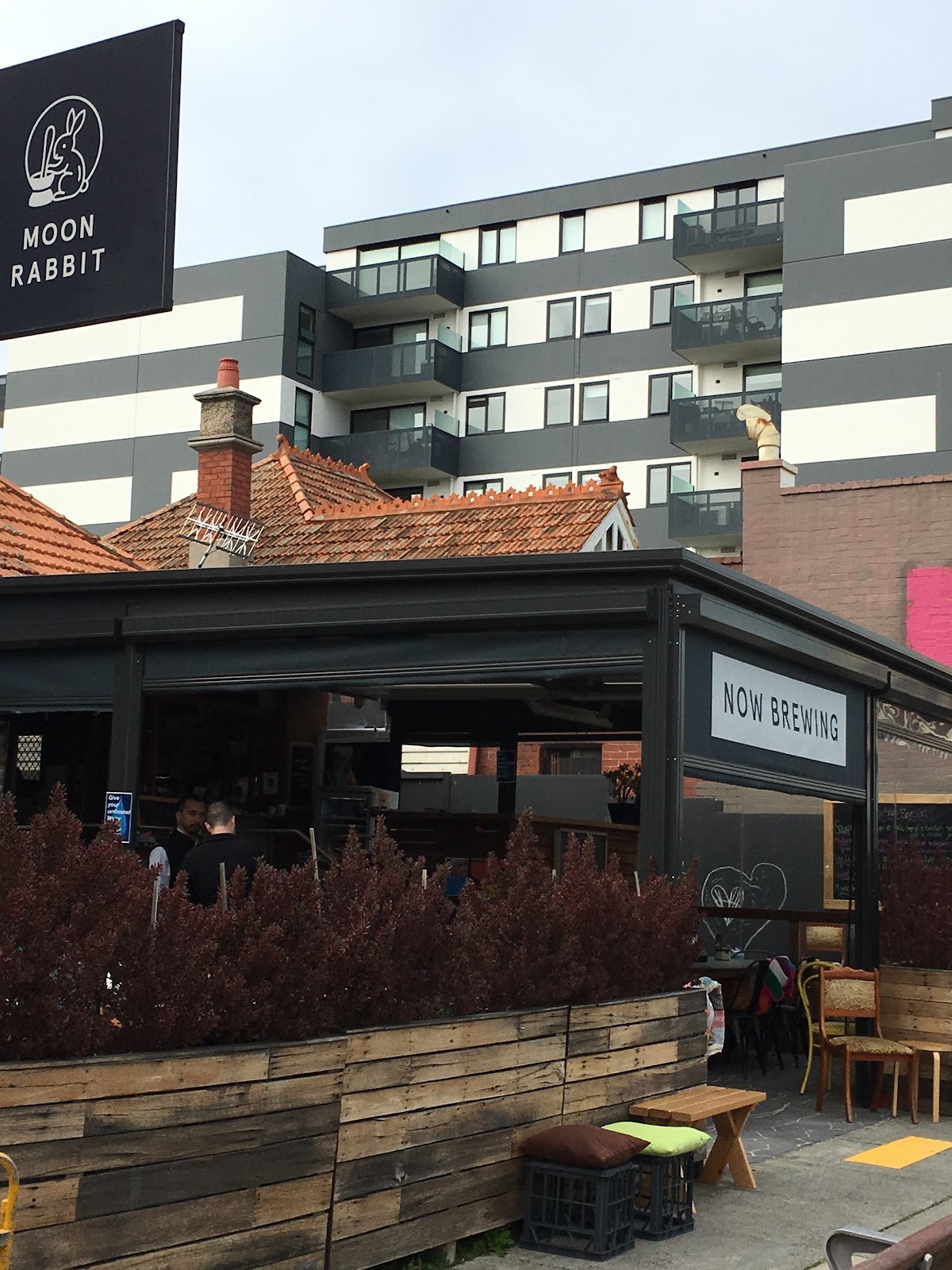 Moon Rabbit Cafe: the place