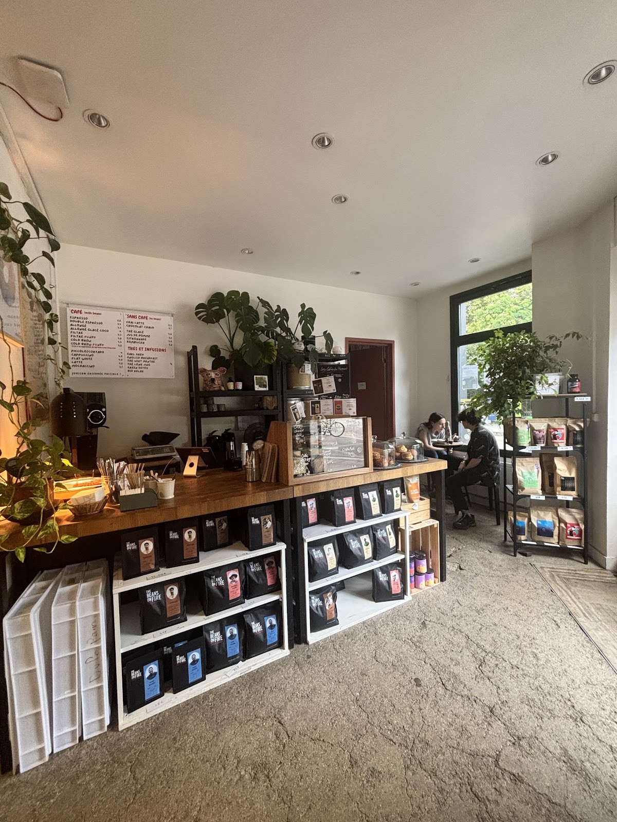 The Beans on Fire: the place