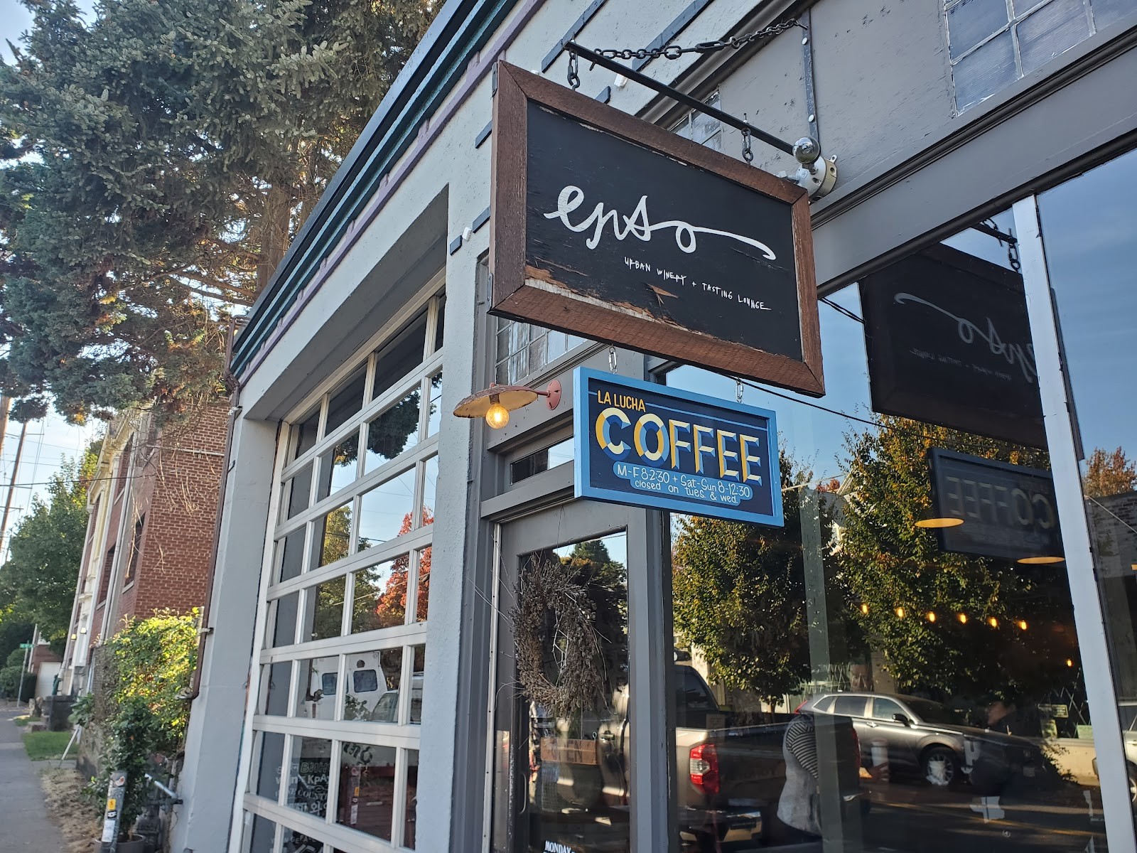 La Lucha Coffee: the place