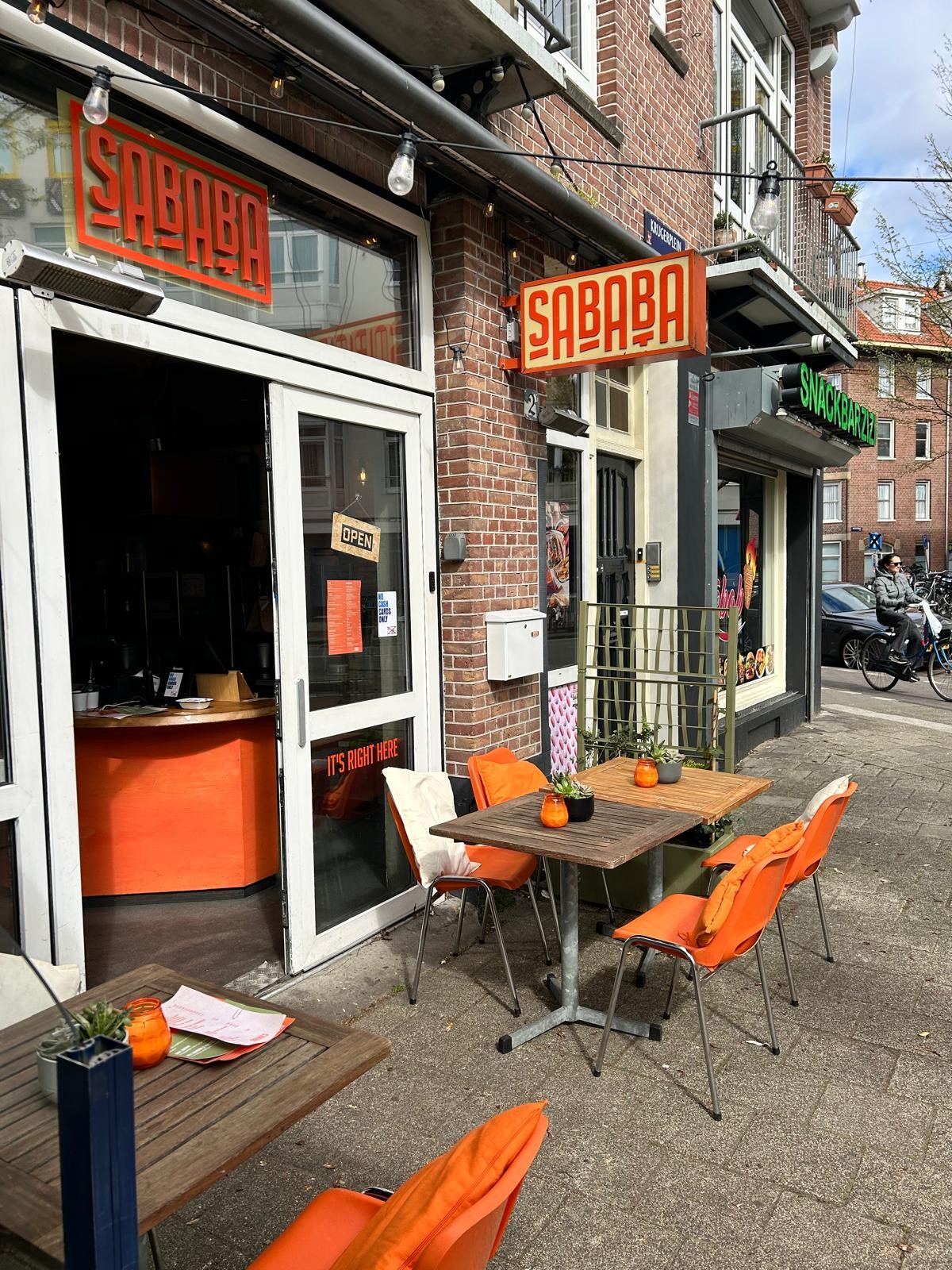 Sababa: Fresh falafel & sourdough pita's: the place