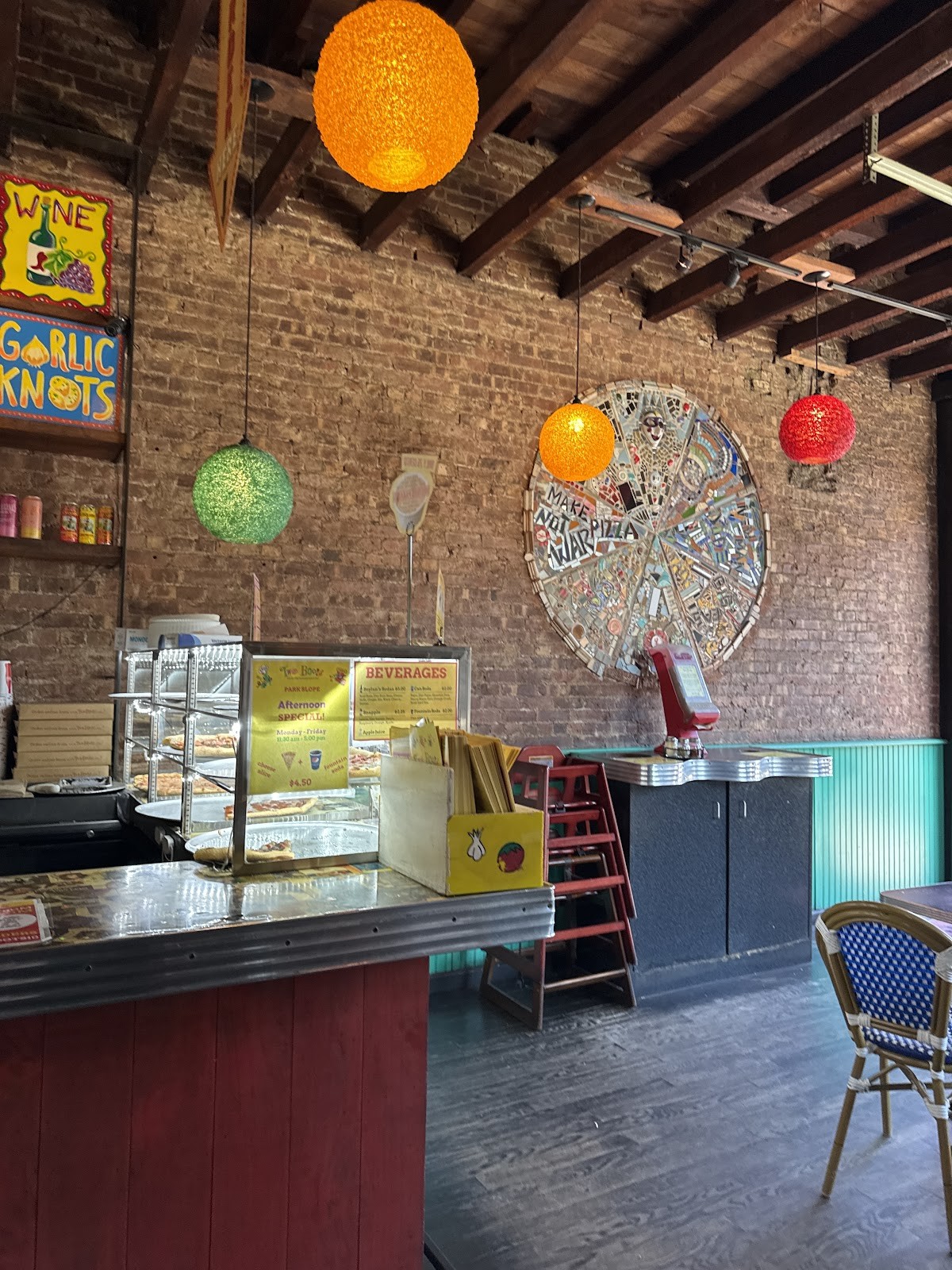 Two Boots Park Slope: the place