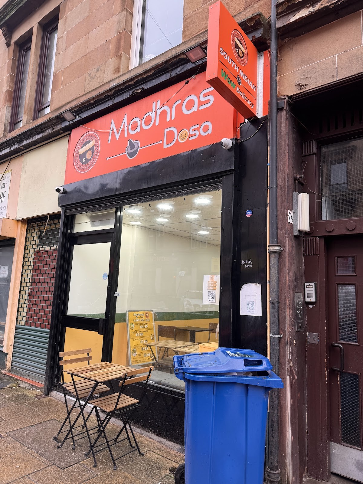Madhras Dosa: the place