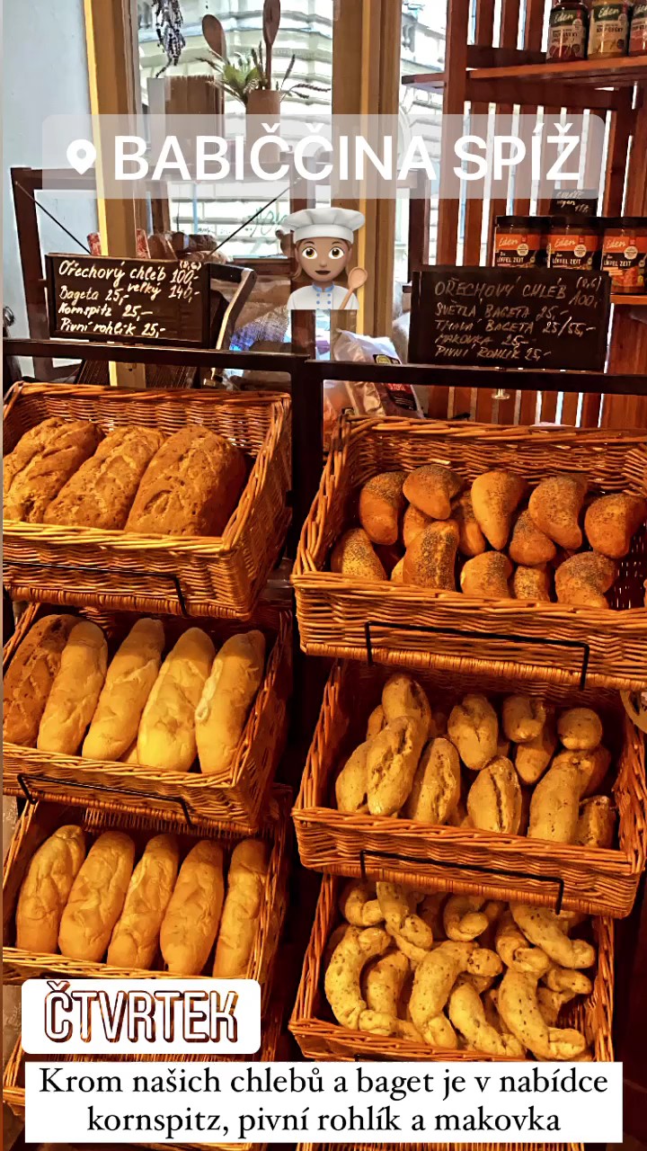 Babiččina spíž - bezlepková pekárna/ Gluten-free bakery: the place
