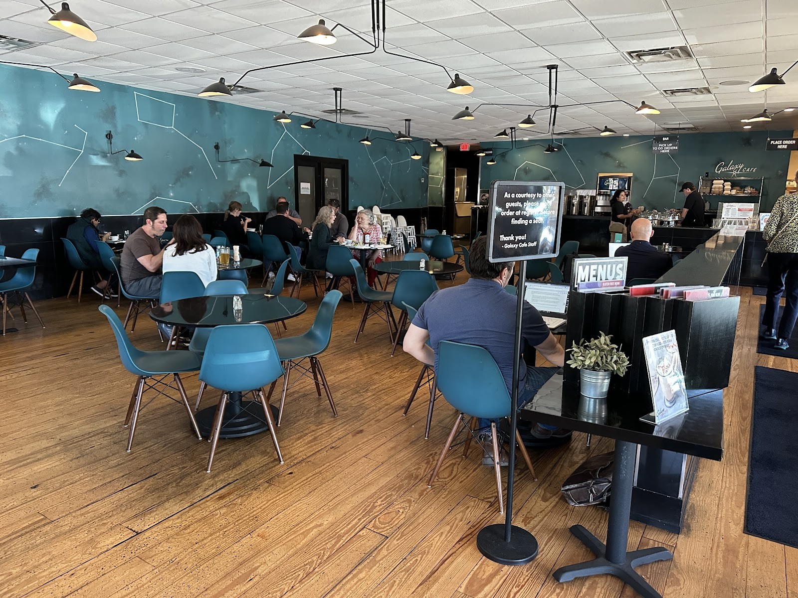 Galaxy Cafe: the place