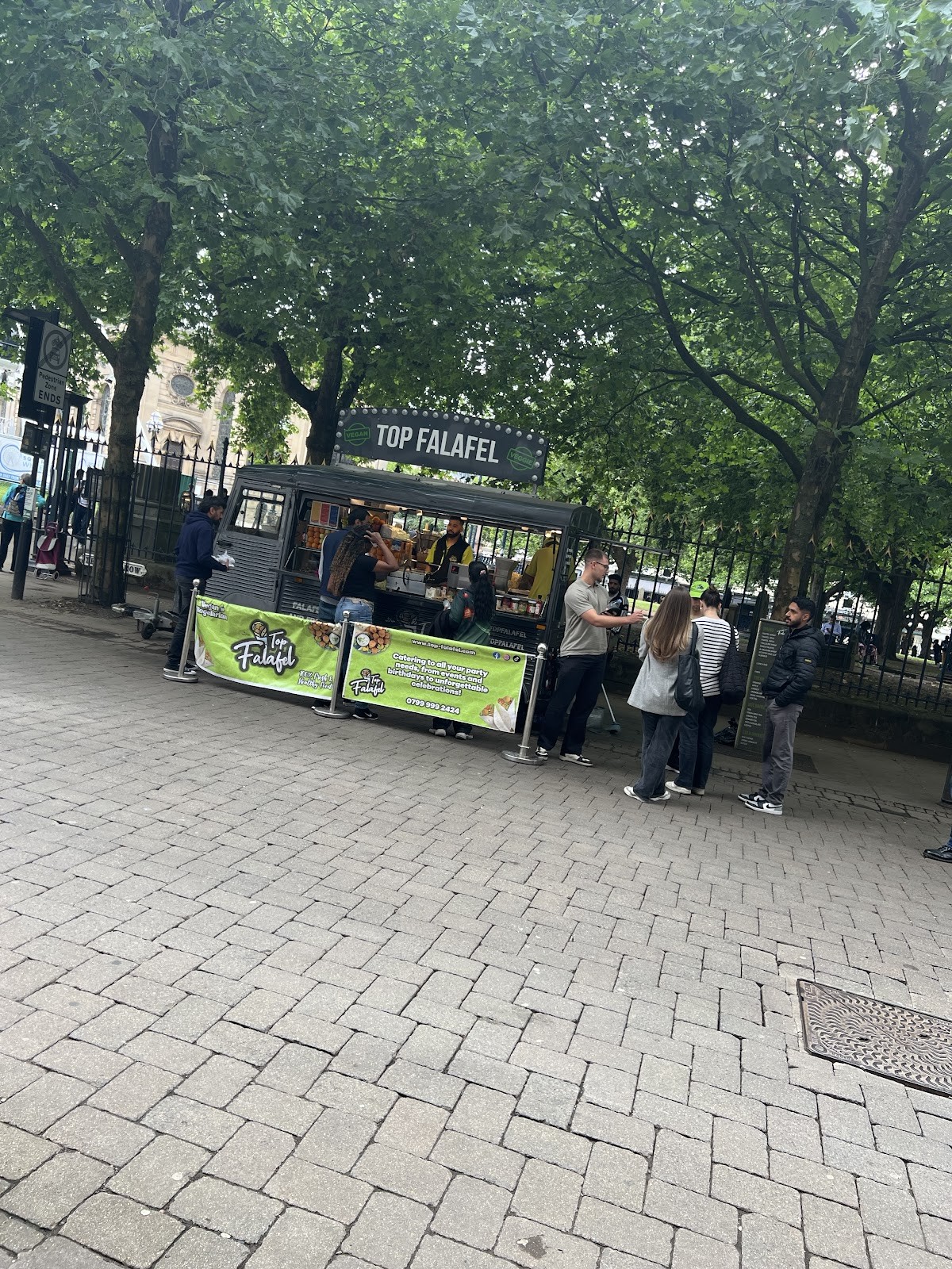 Top falafel (Temple Row): the place