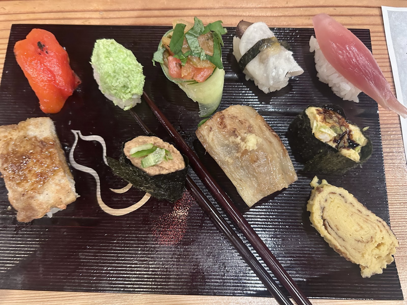 Nirai Roppongi | Vegan Sushi: food & drinks