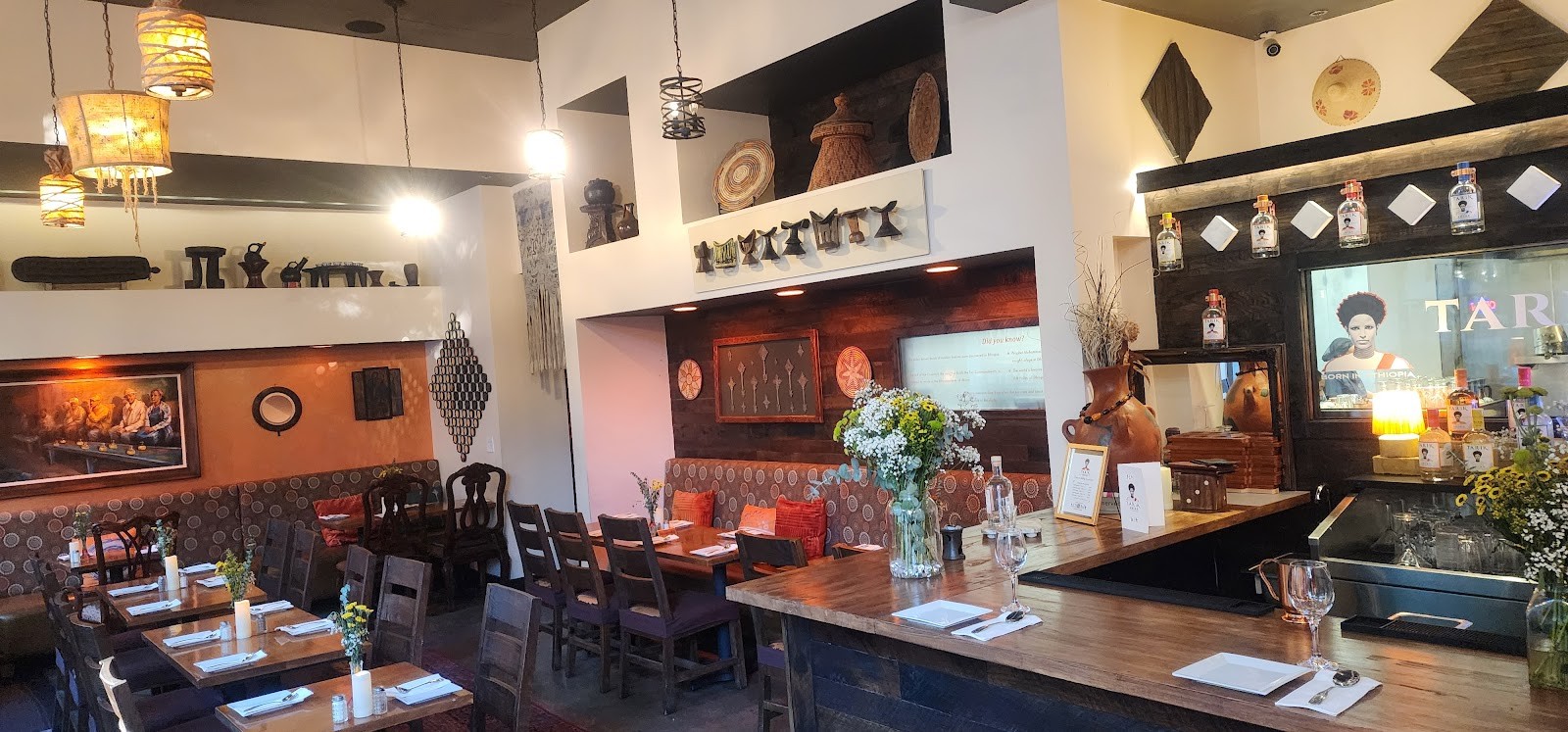 Letena Ethiopian Restaurant: the place