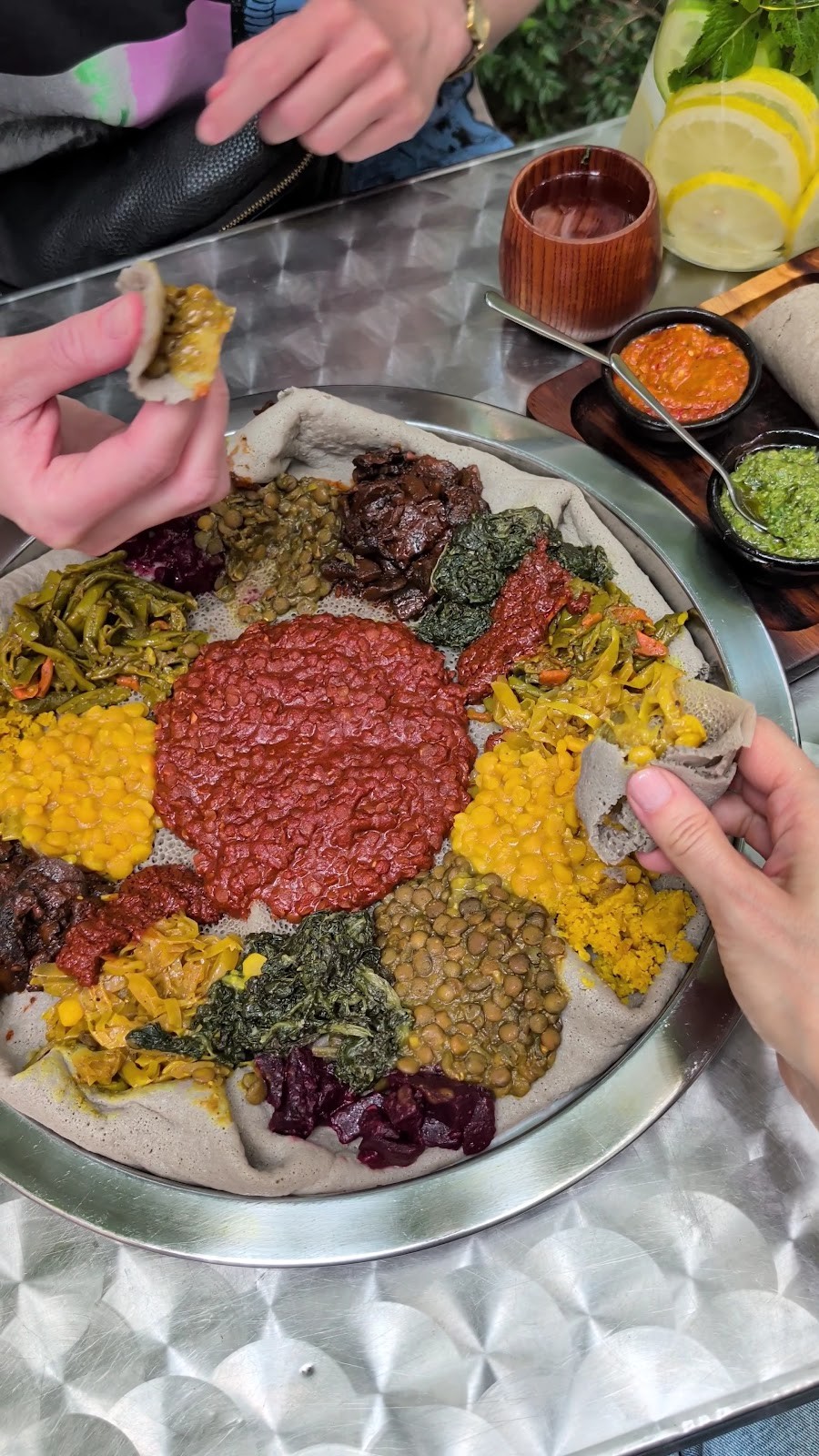 Beza Ethiopian Food: food & drinks