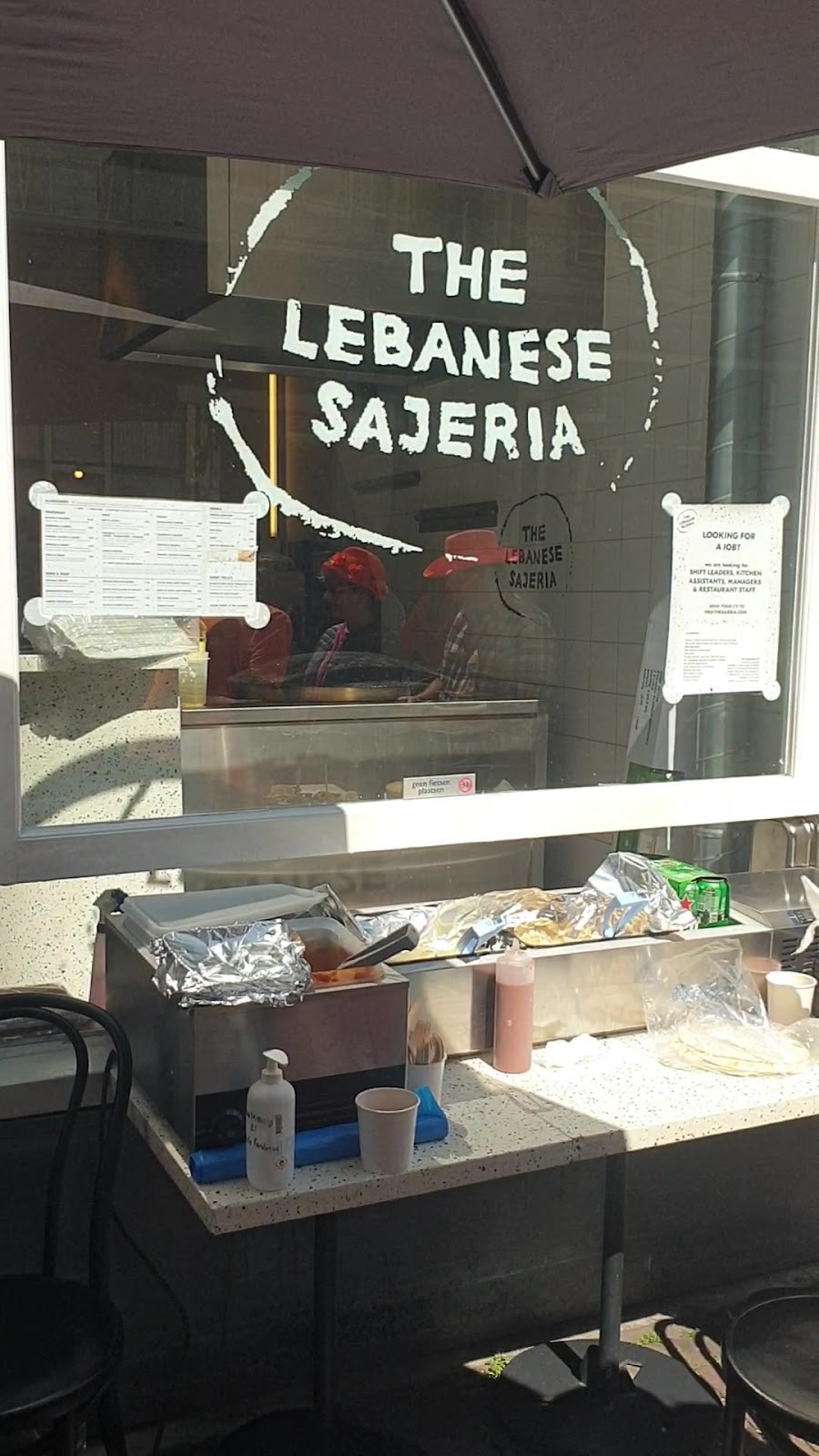 The Lebanese Sajeria Haarlemmerstraat: the place