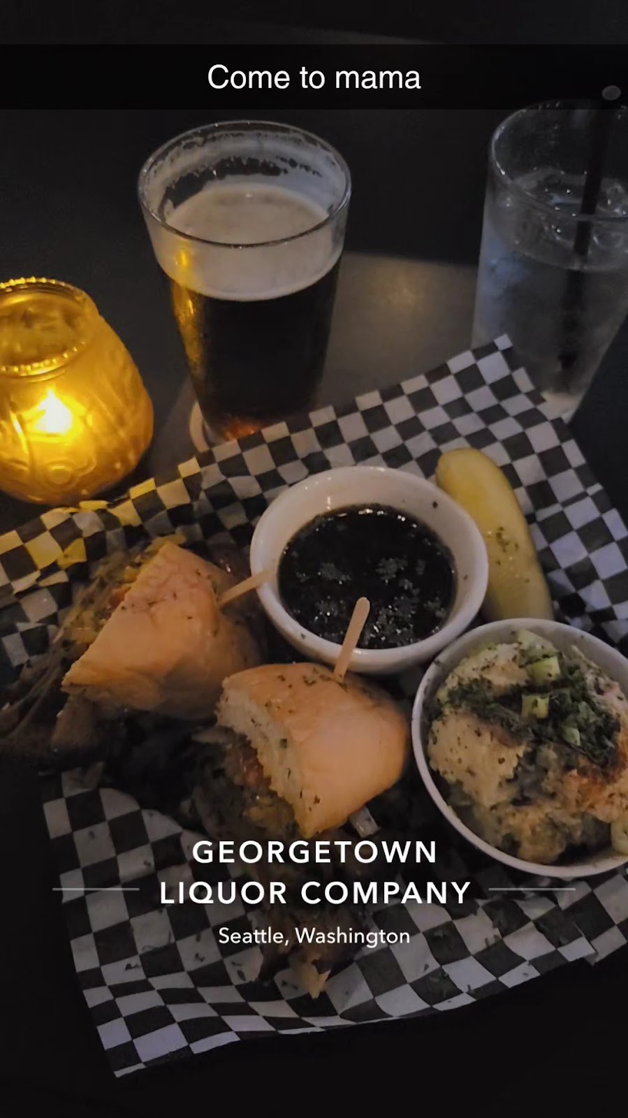 Georgetown Liquor Company: food & drinks