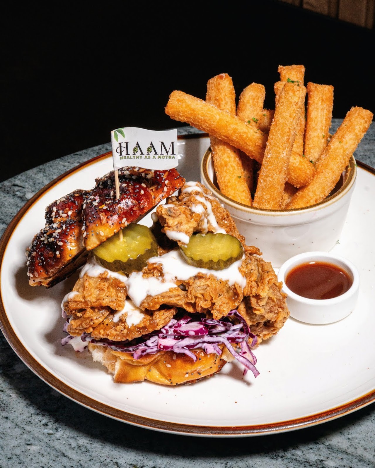 HAAM Caribbean Plant Cuisine: food & drinks