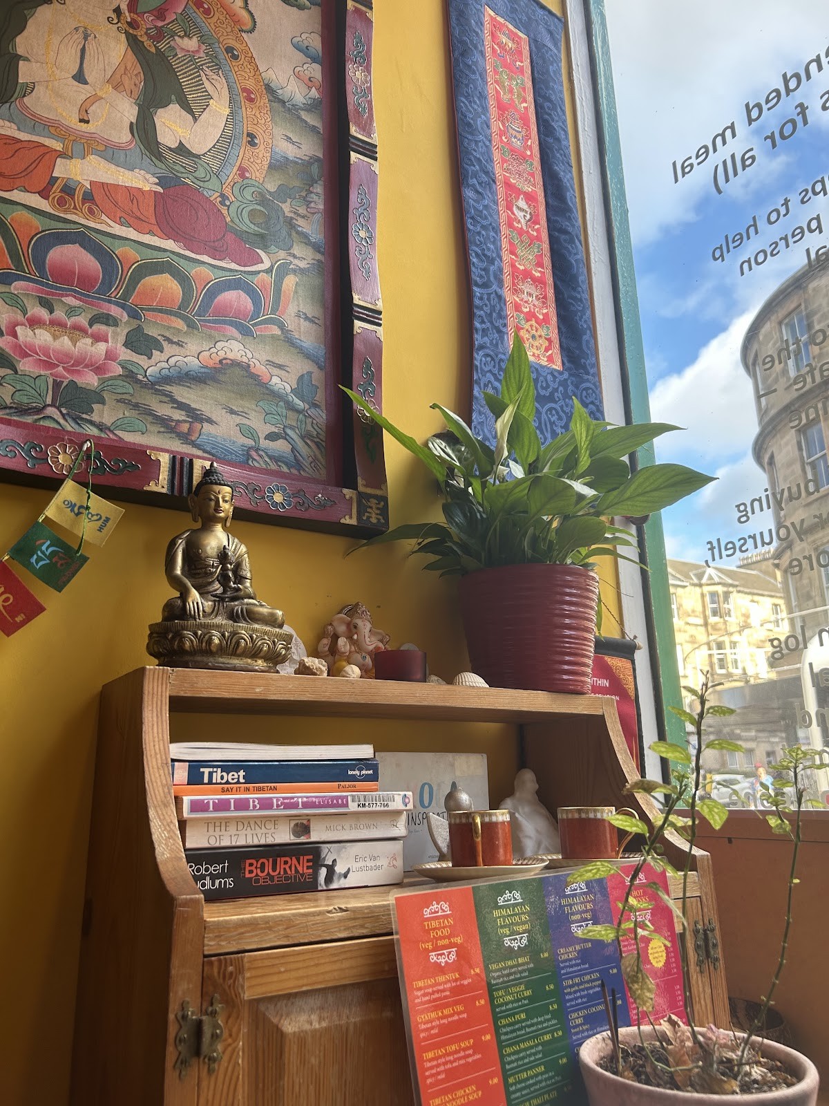 Himalaya Centre, Tibetan Cafe: the place
