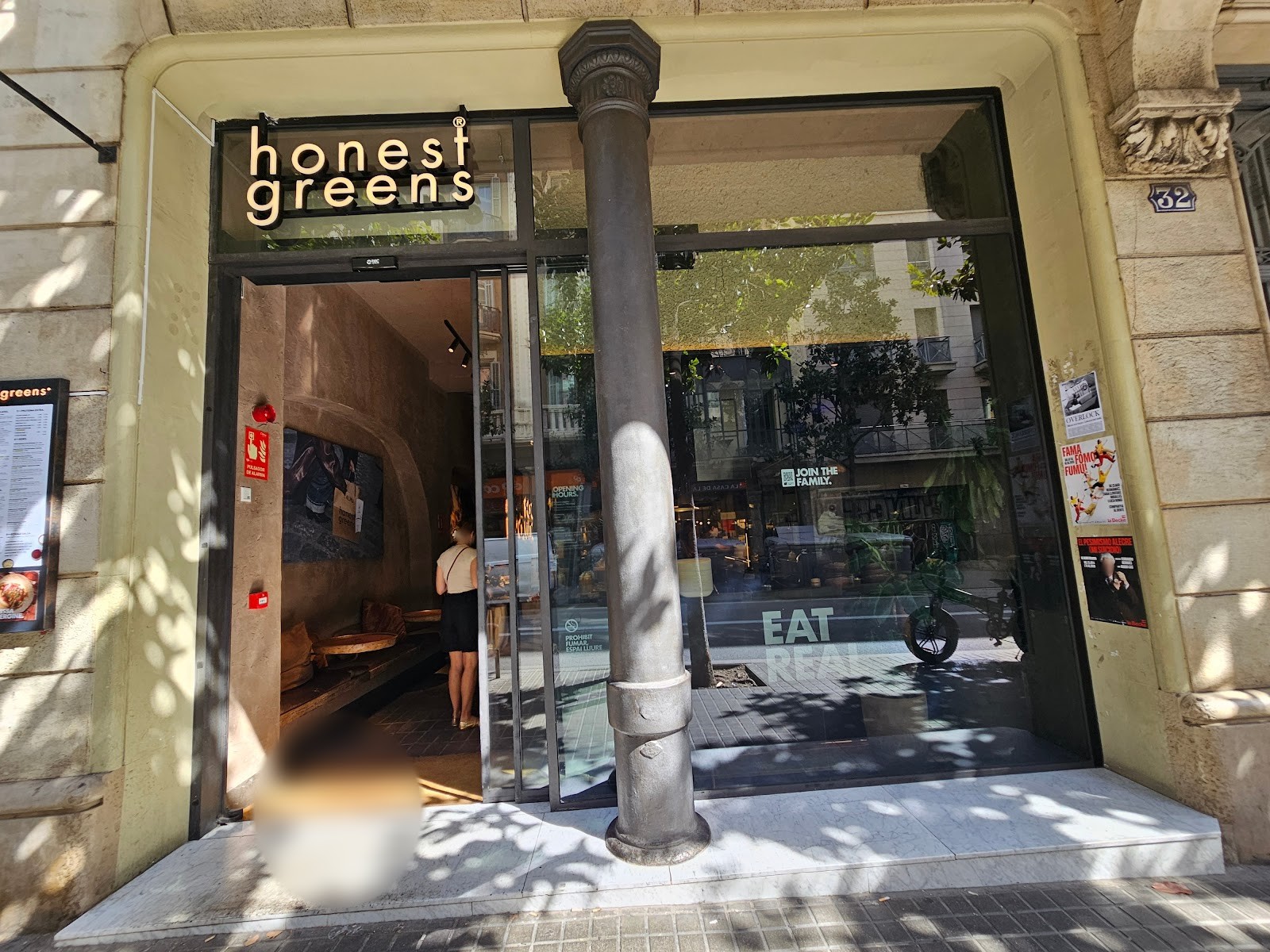 Honest Greens Gran de Gràcia: the place