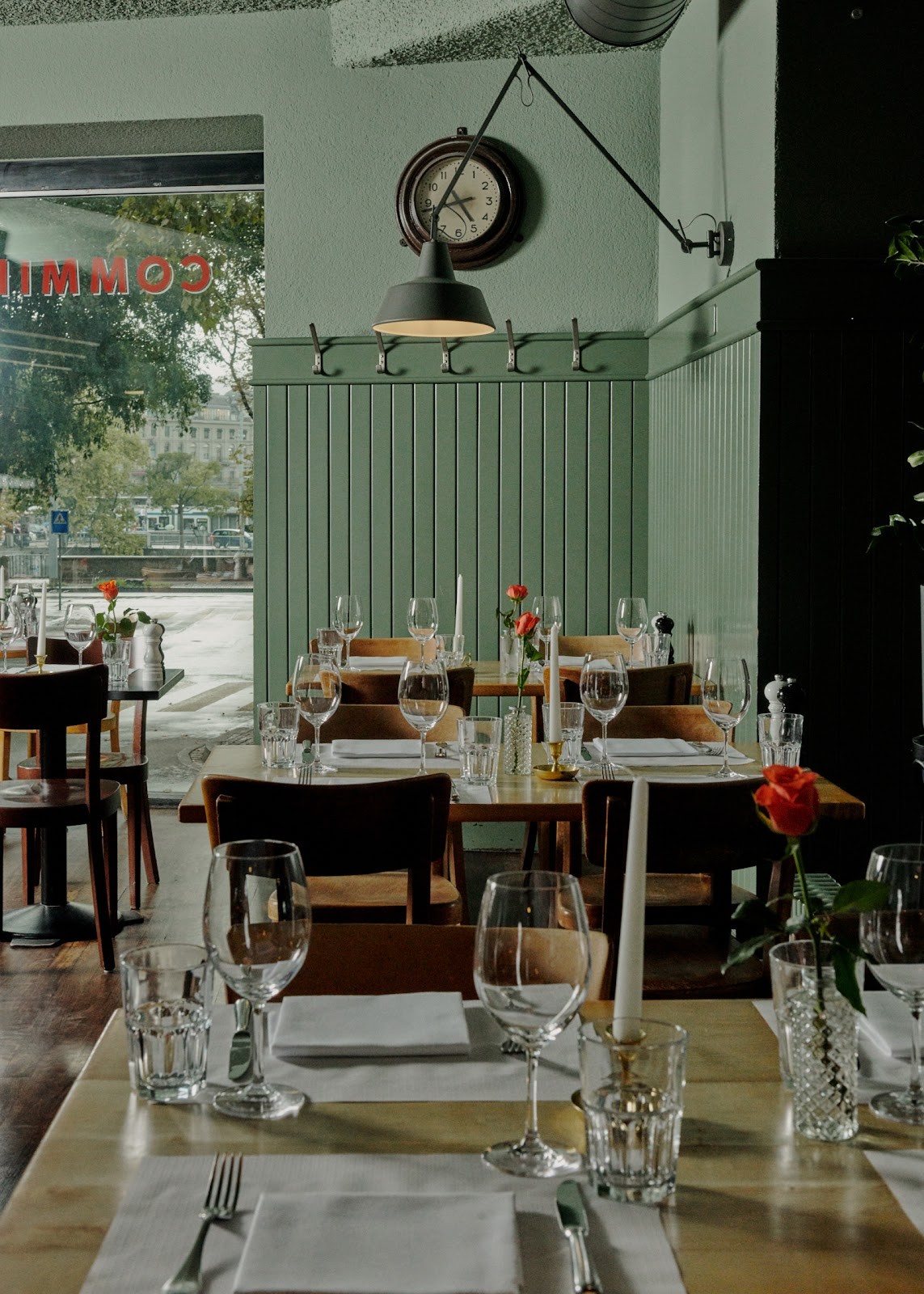 Restaurant Commihalle: the place
