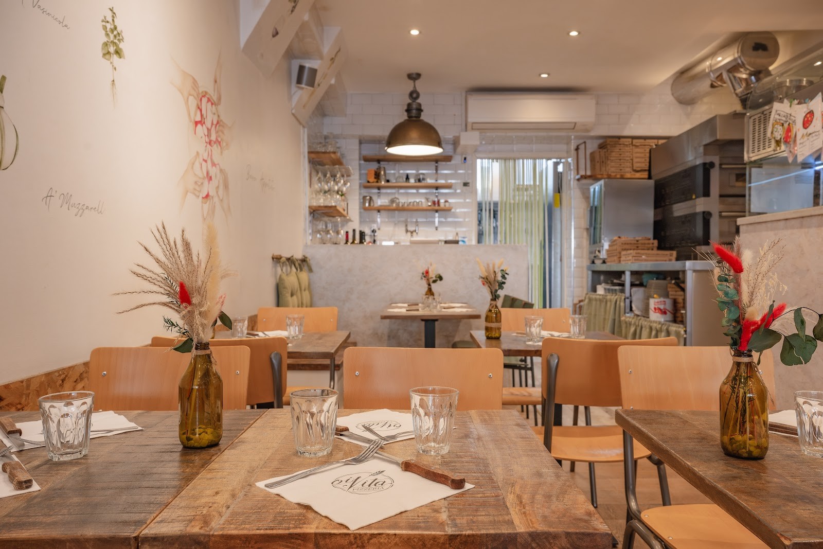 Oi Vita Pizzeria: the place
