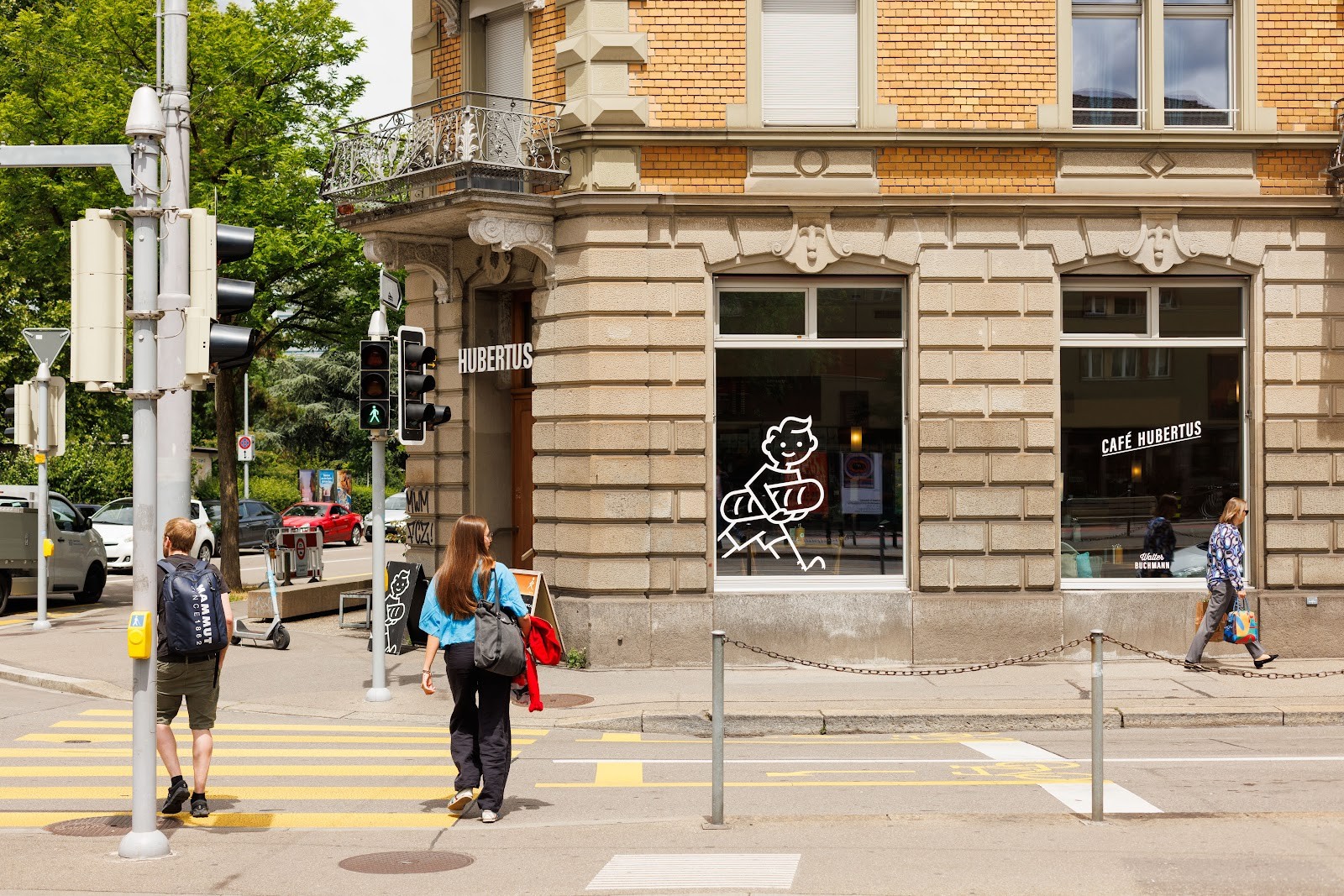 Walter Buchmann Café Hubertus: the place