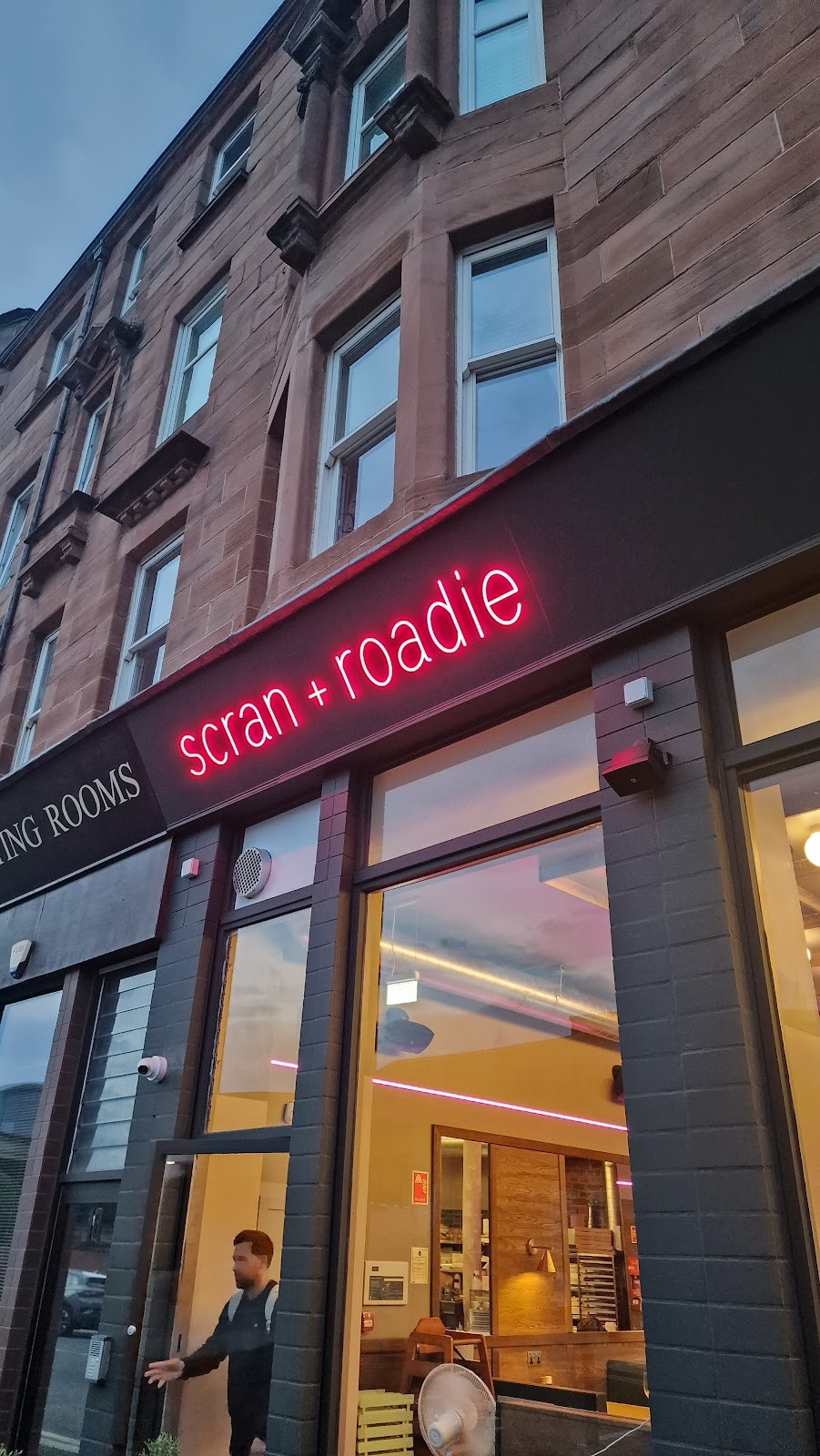Scran + Roadie: the place
