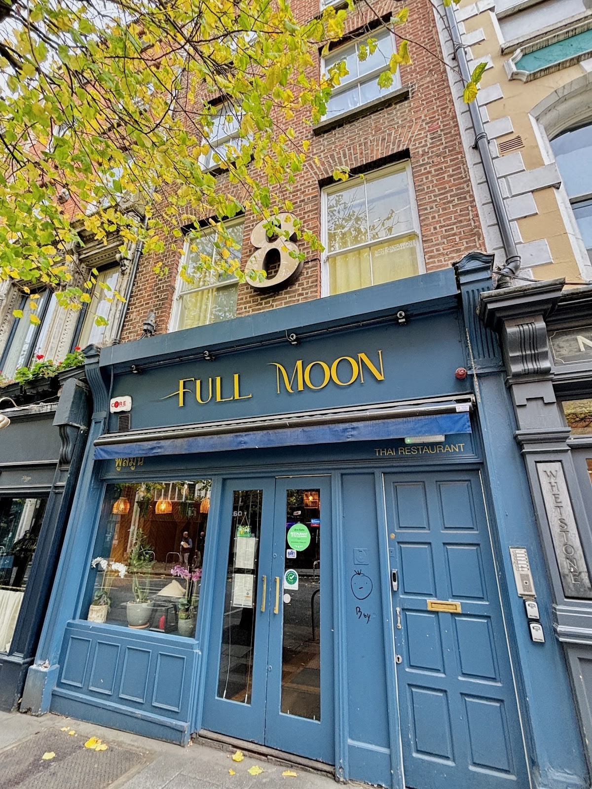 Full Moon Thai Restaurant Dublin: the place