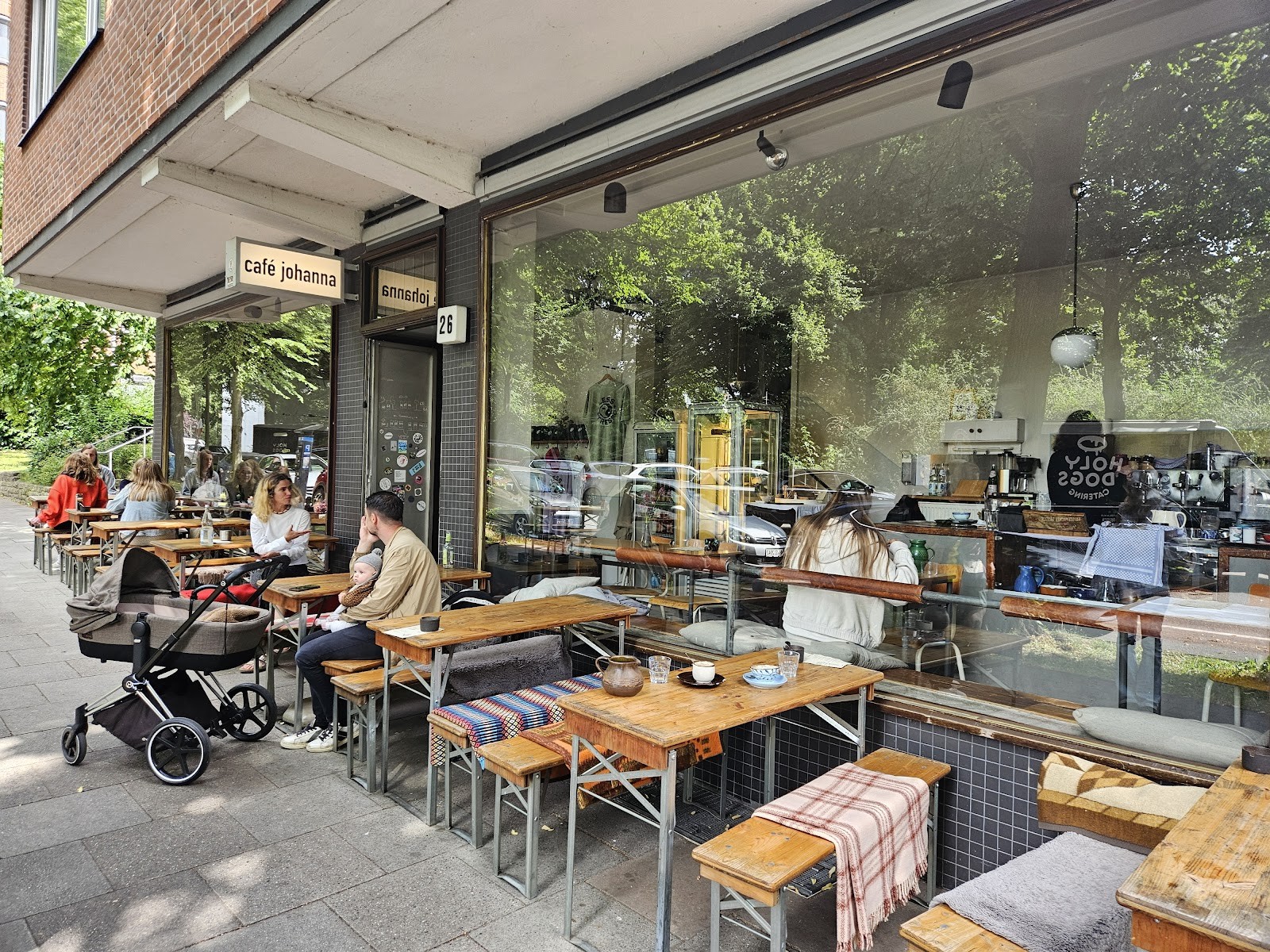 Café Johanna-Hamburg: the place