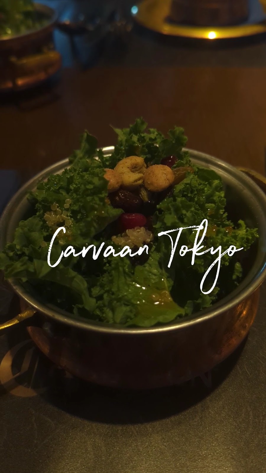 CARVAAN TOKYO: food & drinks