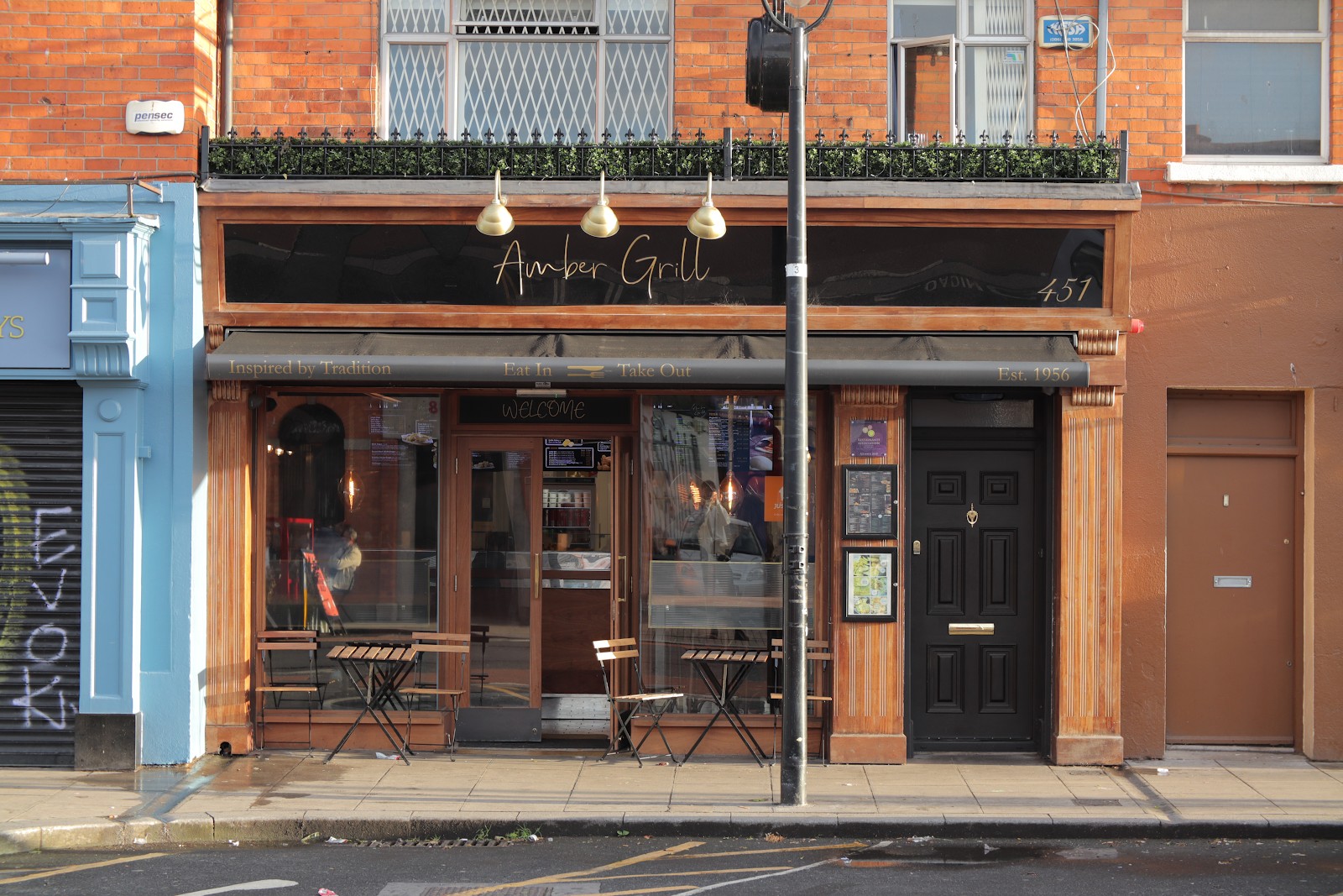 Amber Grill takeaway: the place