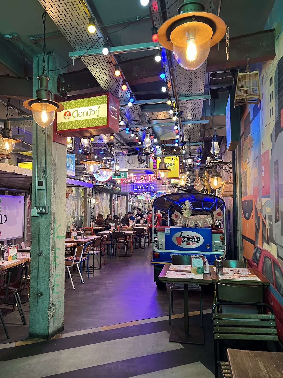 Zaap Thai Street Food Newcastle: the place