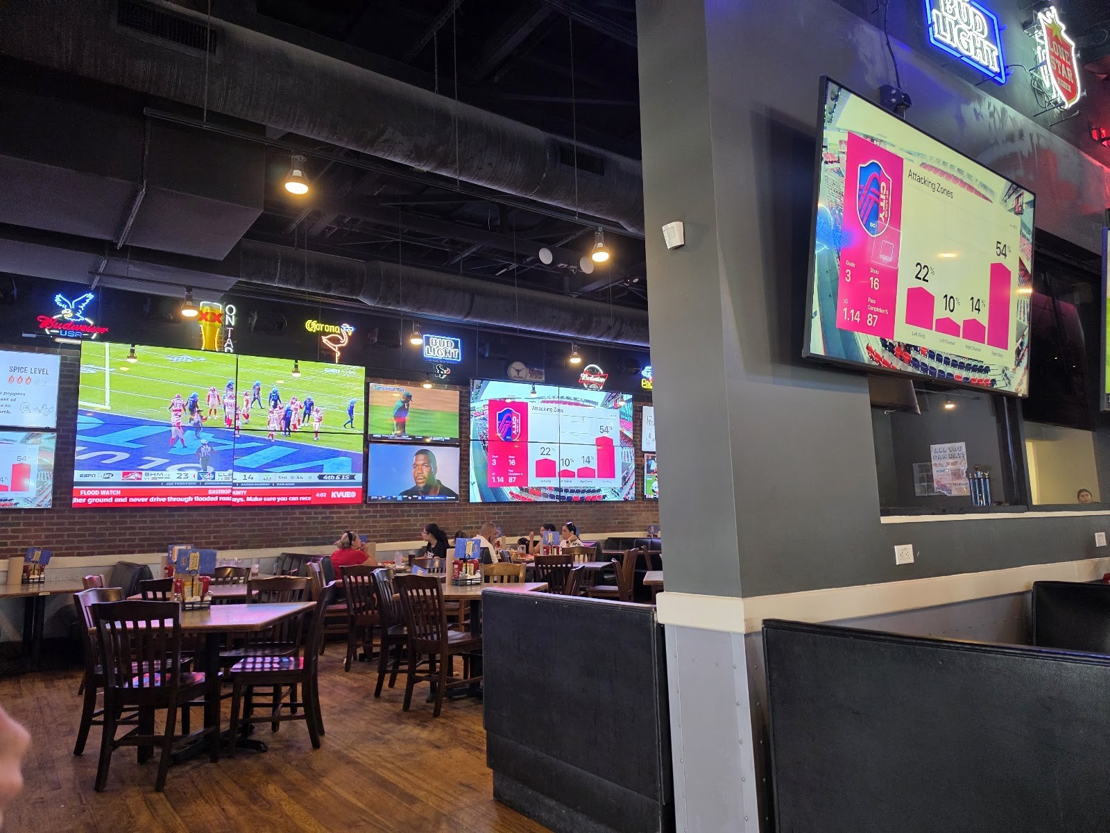 Pluckers Wing Bar - N Interstate 35: the place