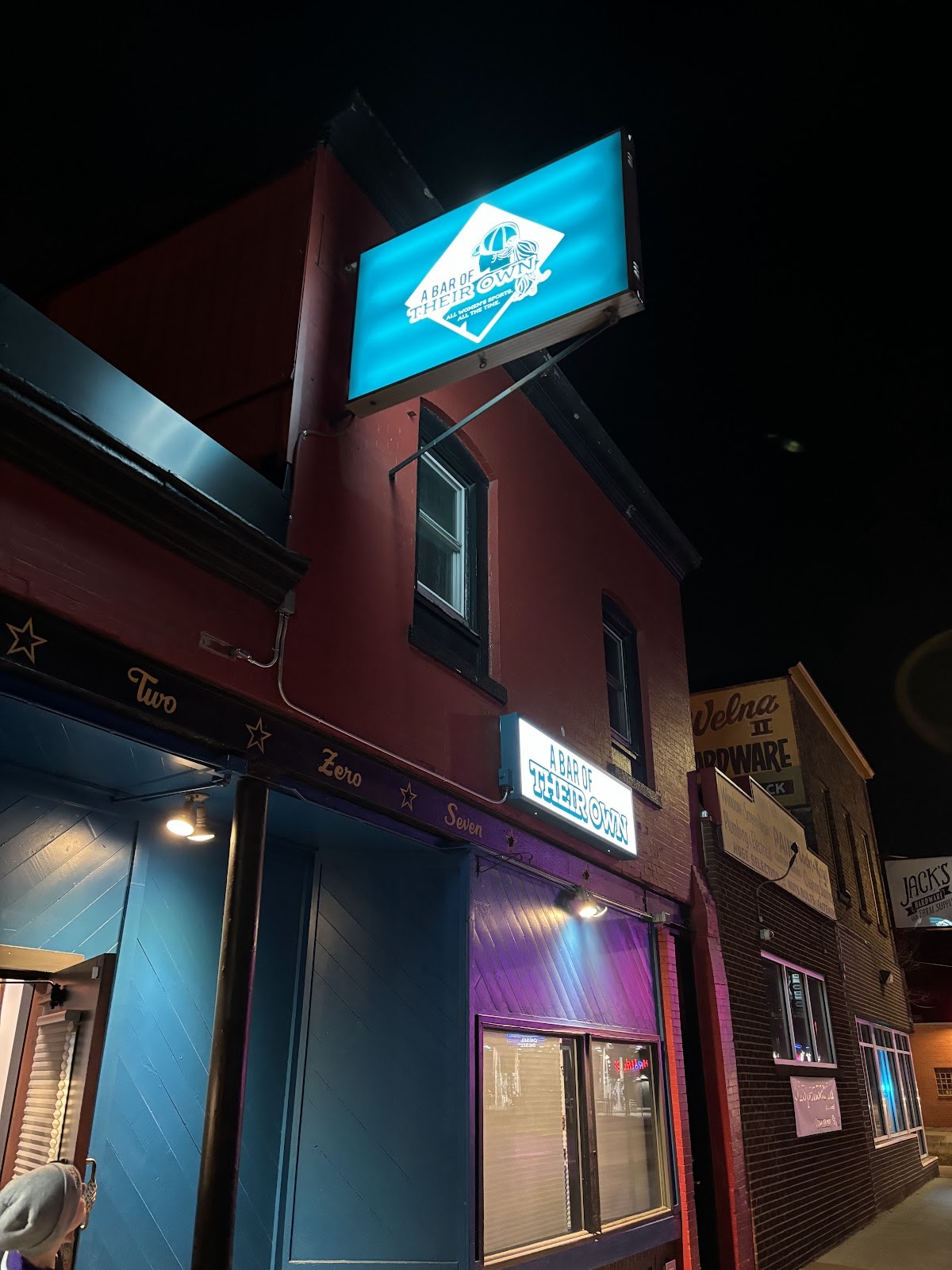 A Bar of Their Own: the place