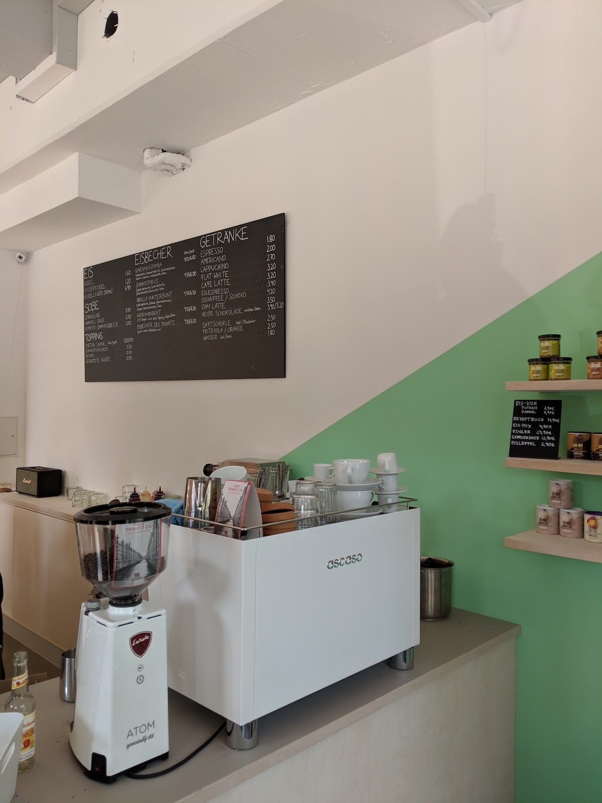 Luicella‘s ice cream Grindel: the place