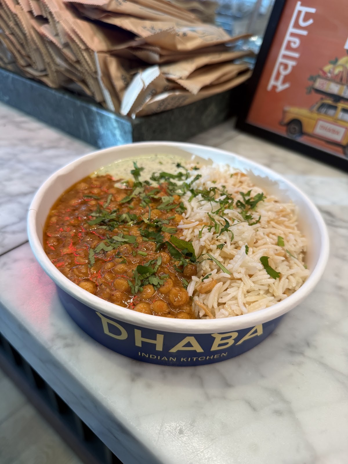 Dhaba Indian Kitchen Tivoli: food & drinks