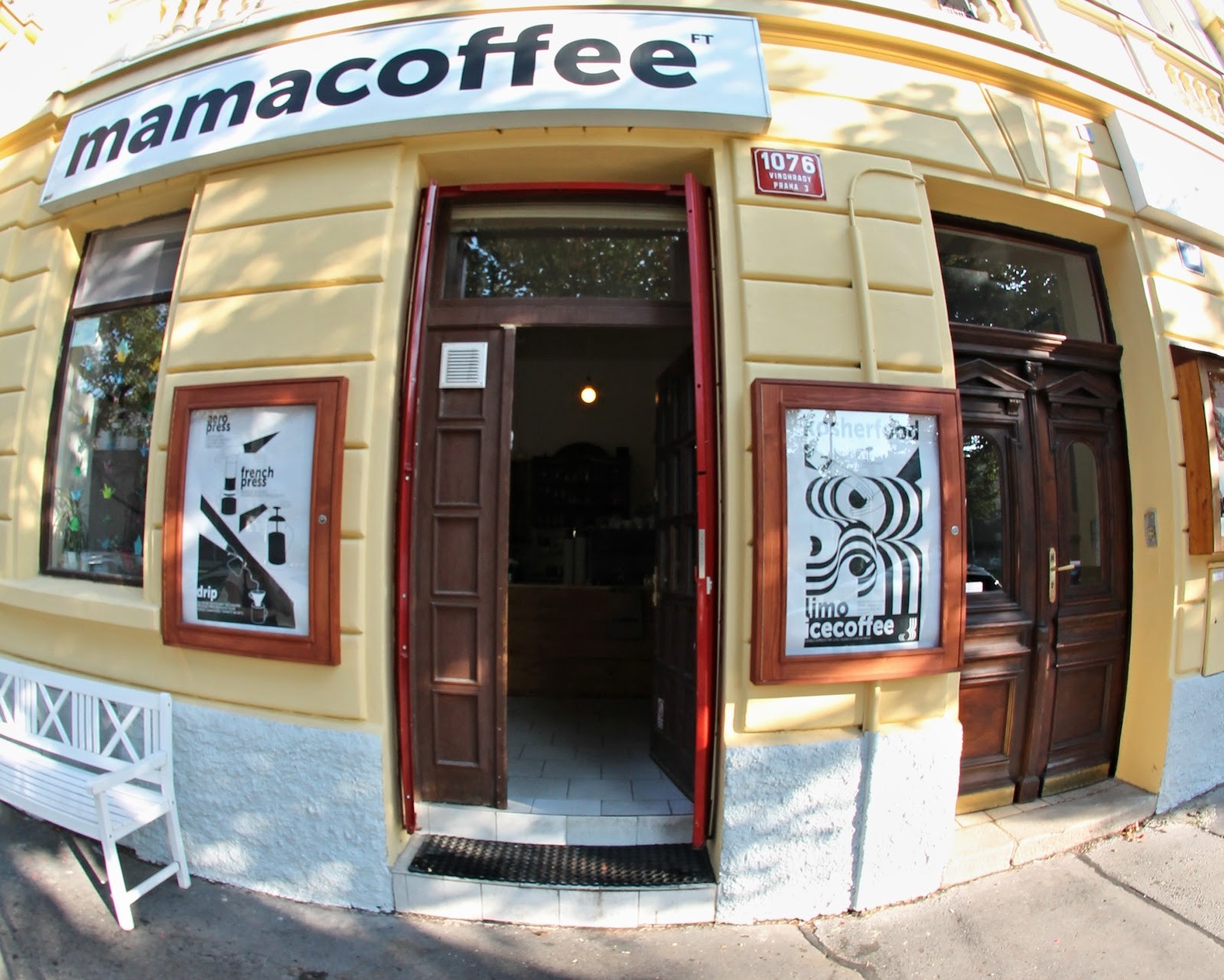 mamacoffee Jiřího z Poděbrad: the place