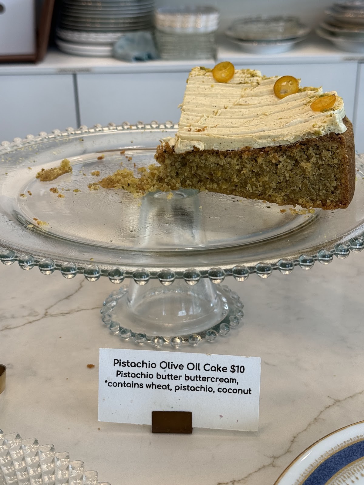 Orange & Blossom Patisserie: food & drinks