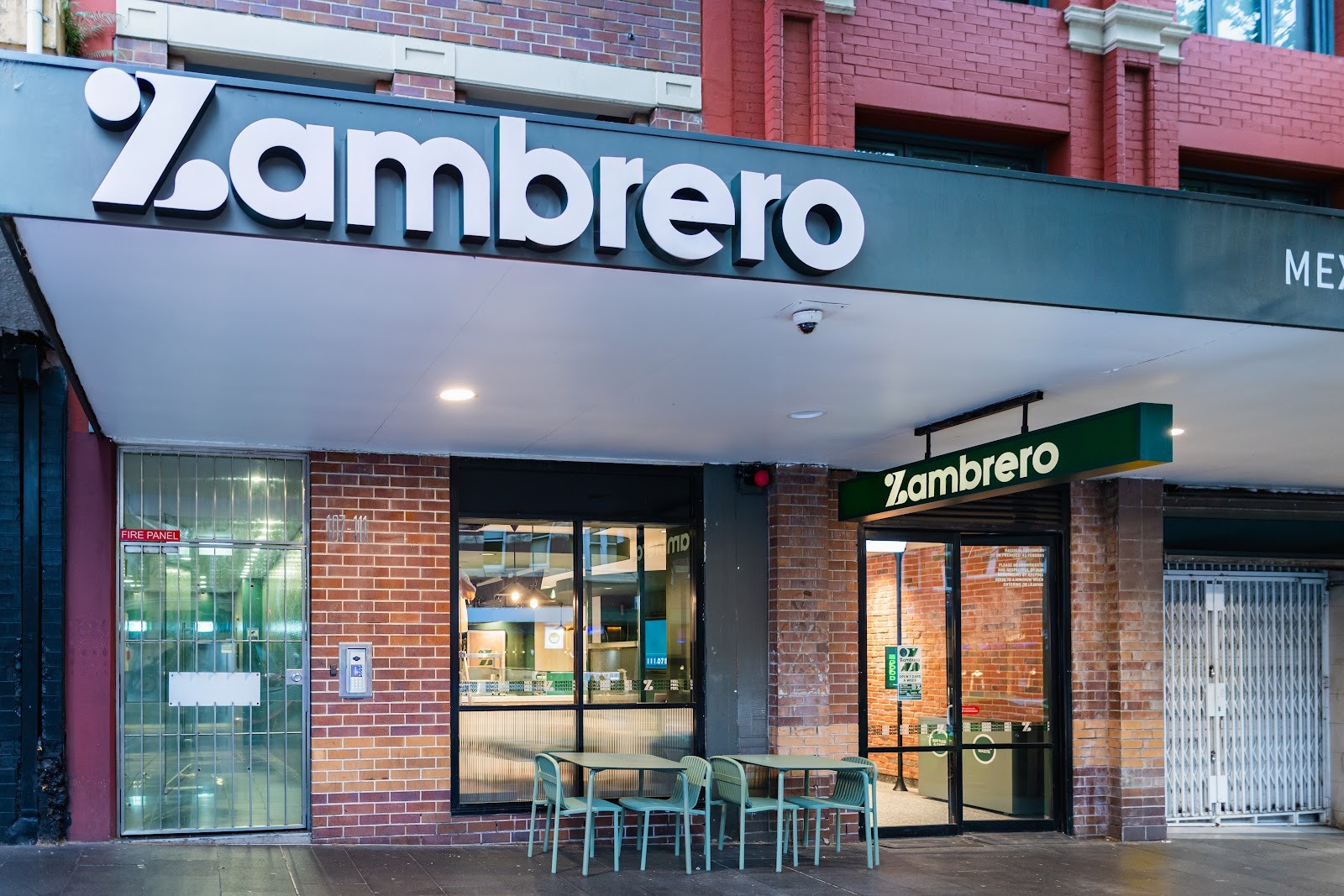 Zambrero Darlinghurst: the place