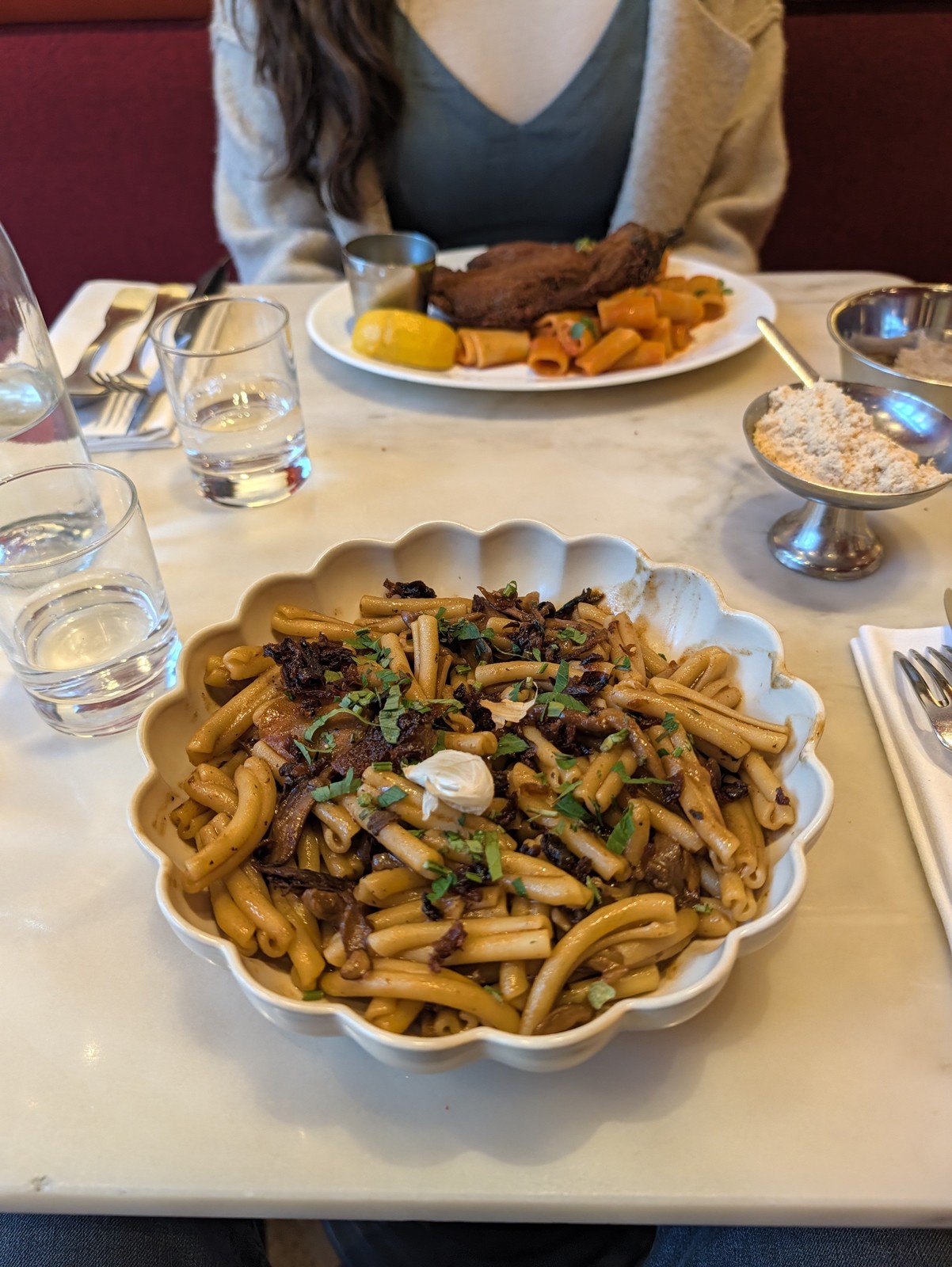 Daimant Saint-Honoré: food & drinks