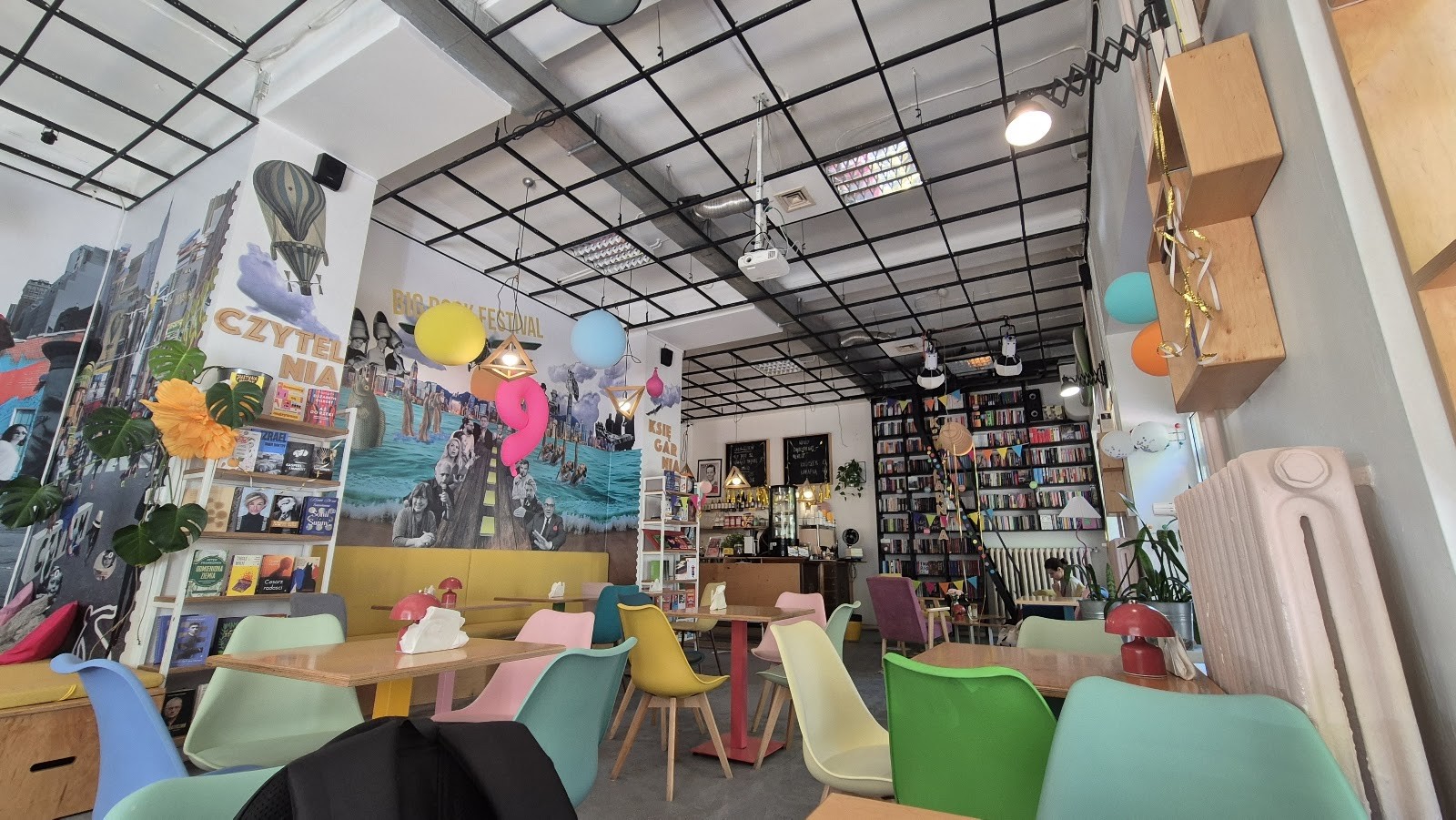 Big Book Cafe: the place