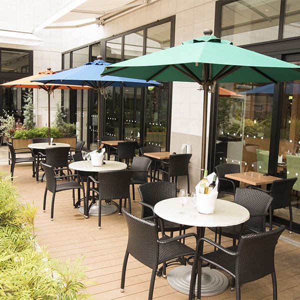 Dipgarden TERRACE Ariake Garden: the place
